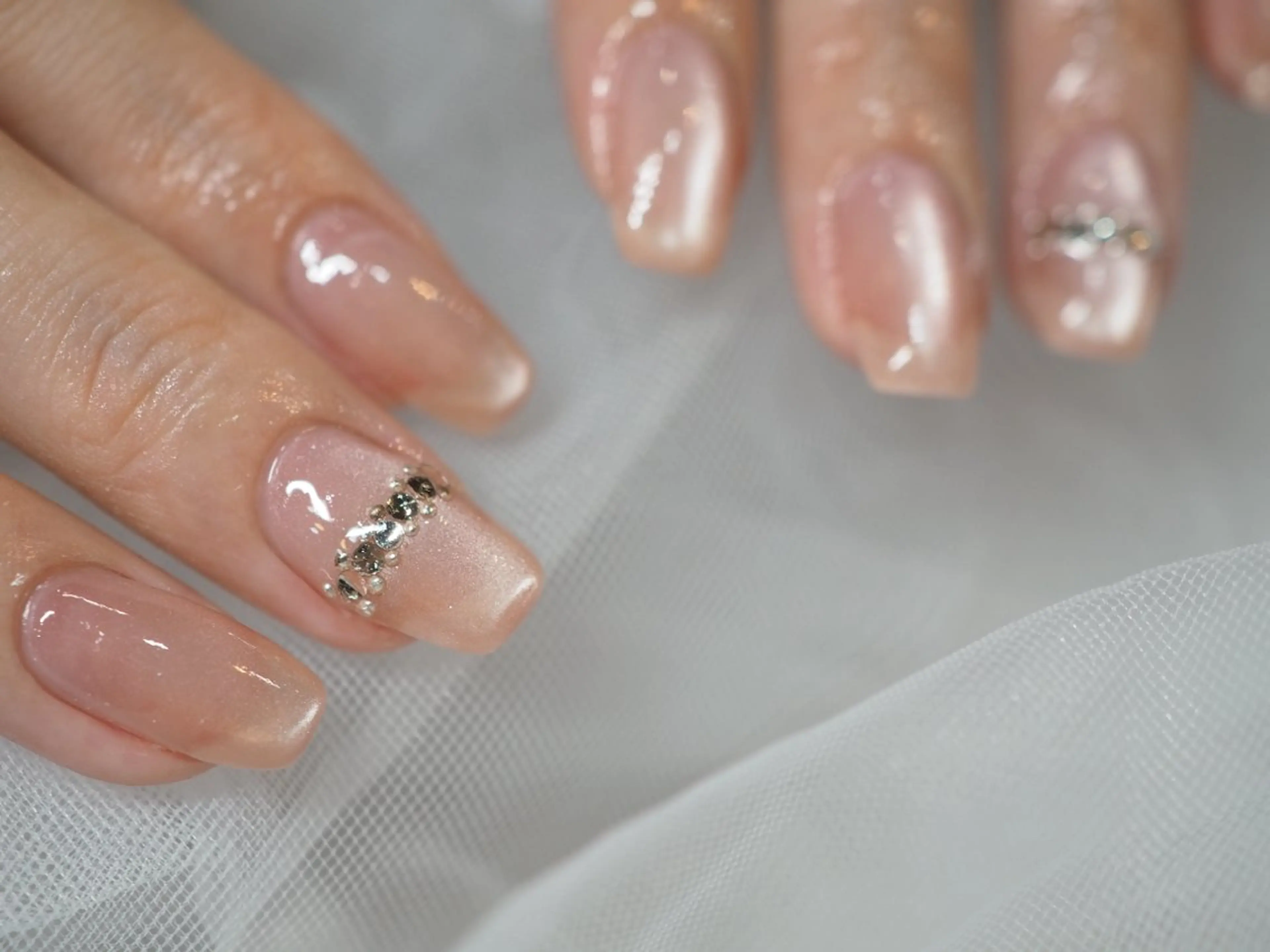 【1日1人限定】予約できたら超ラッキー☆マグネットワンカラー　付け替えオフ無料の写真