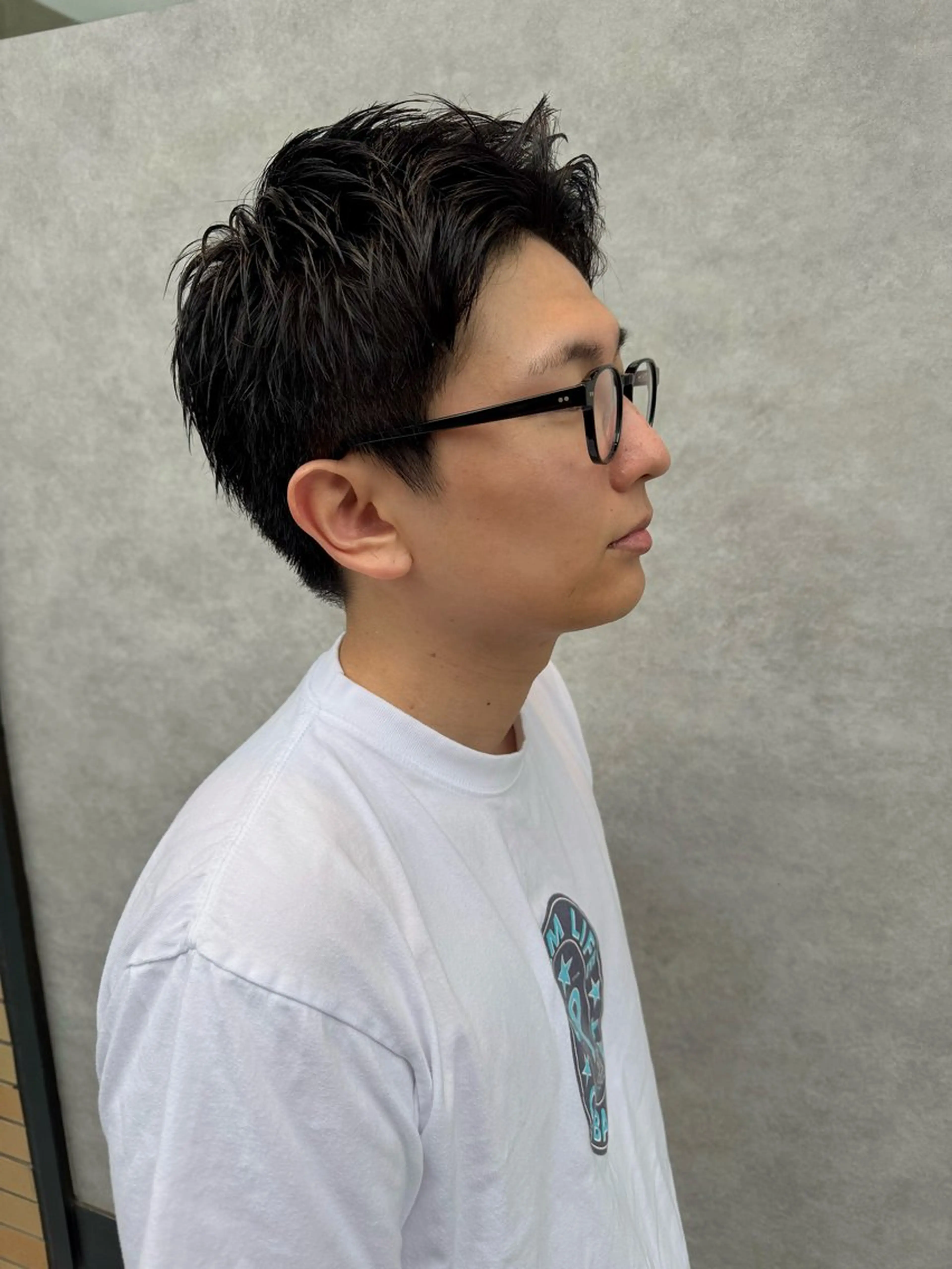 メンズ 米元 春奈のヘアスタイル