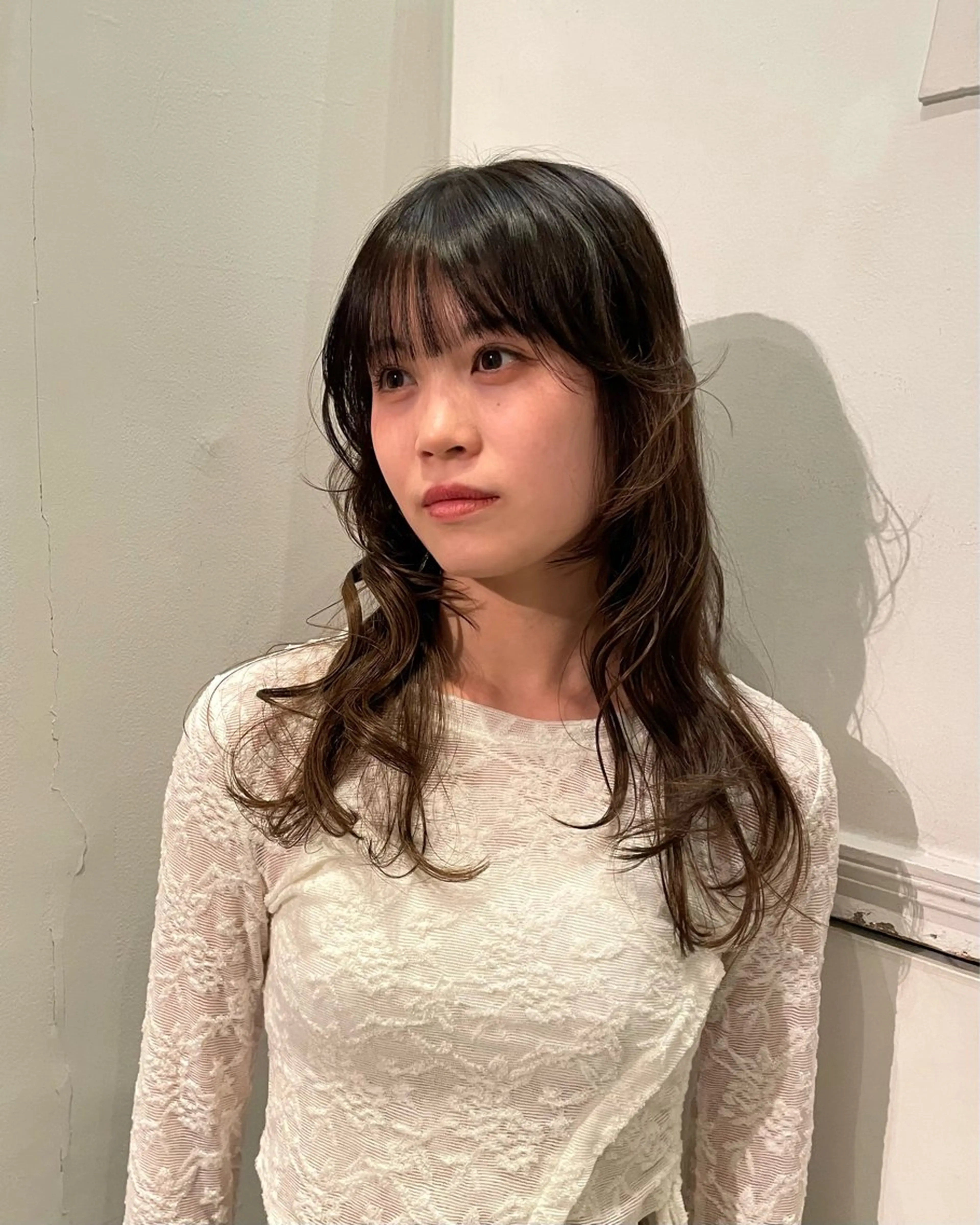 ロング カット 向坂 亜美のヘアスタイル