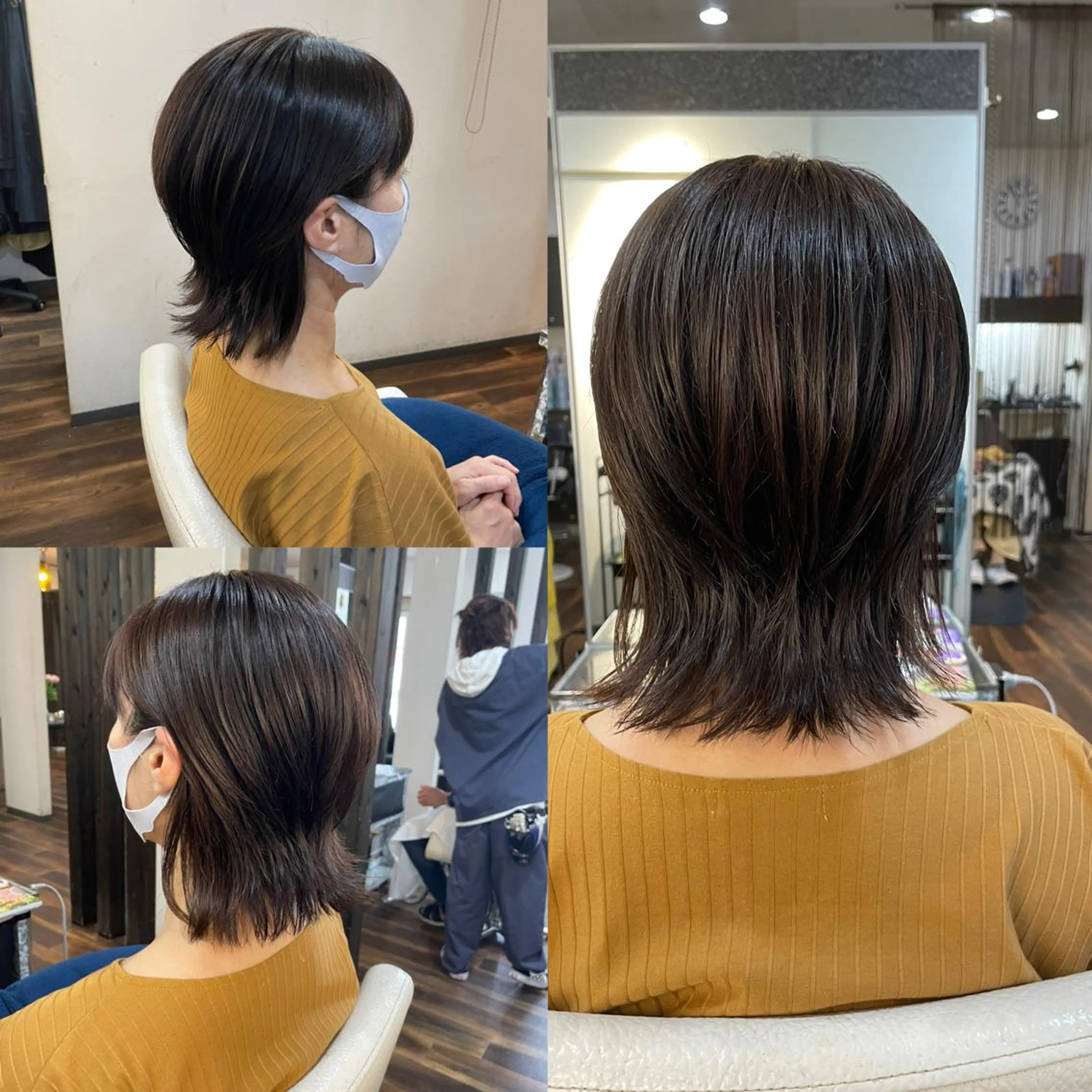 ミディアム カラー カット ヘアカラー Leggu所属・木田 智大のヘアスタイル