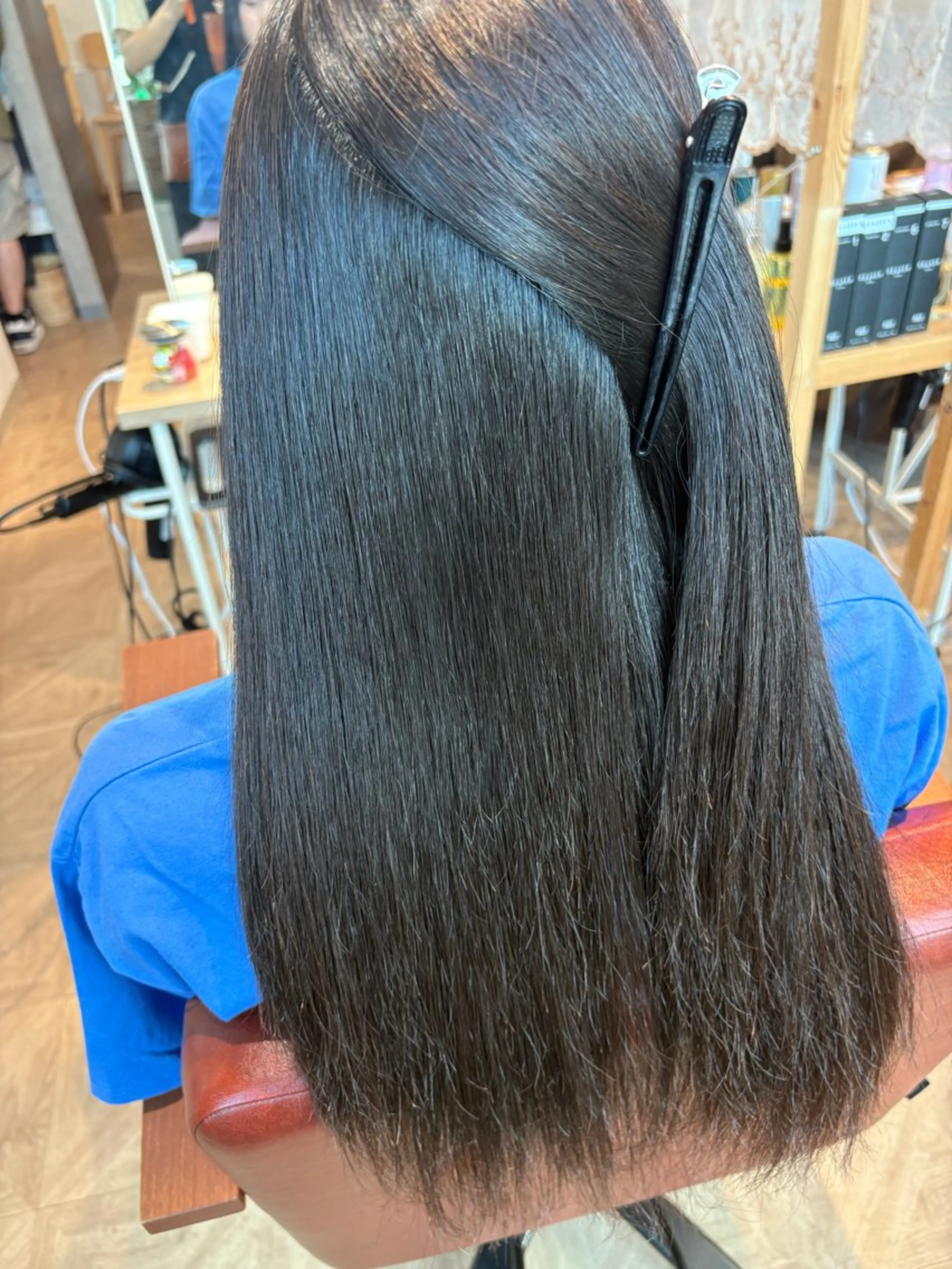 ロング パーマ 檜山 知可子のヘアスタイル