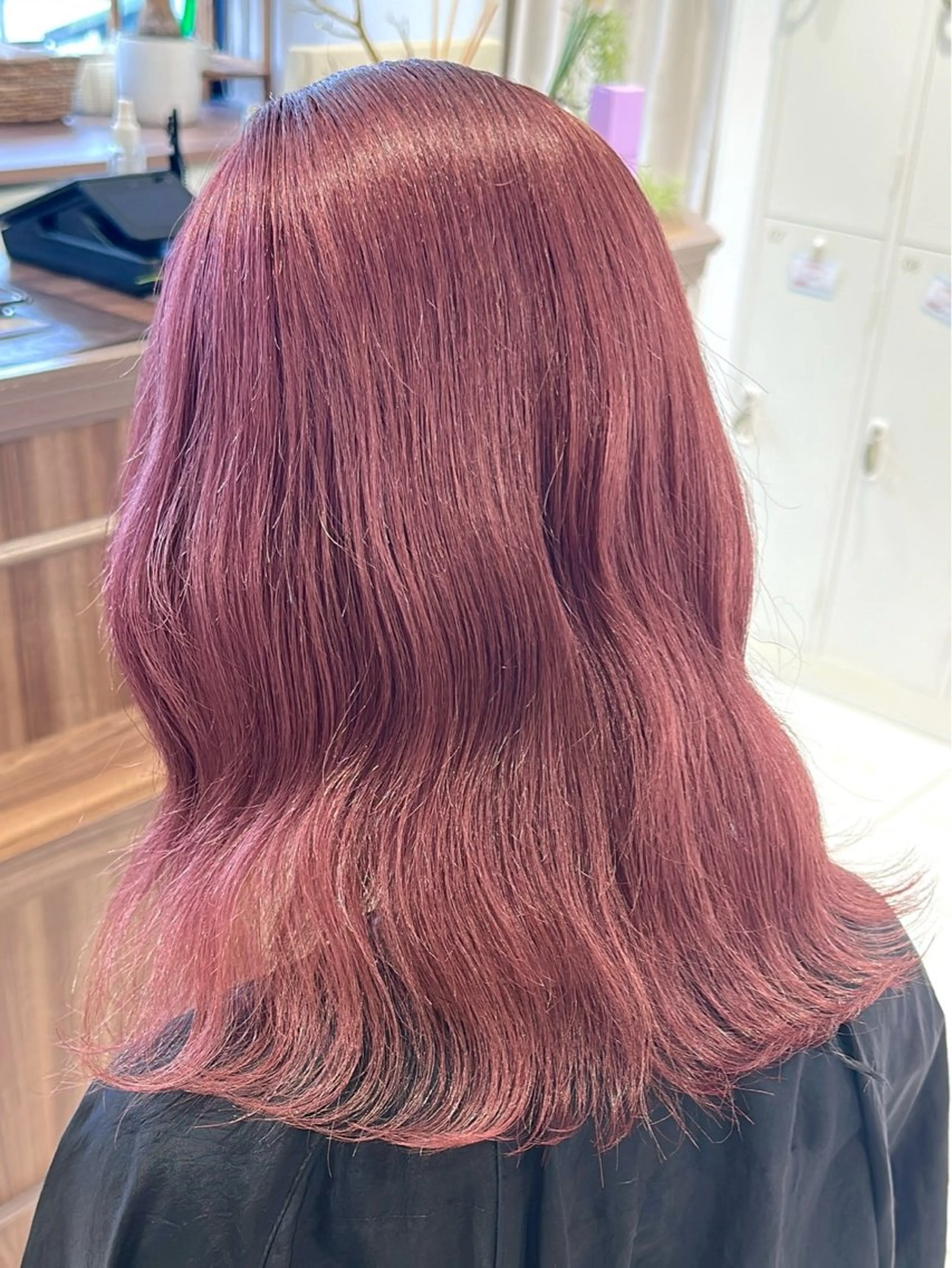 ミディアム カラー 透明感カラー ヘアカラー 北島亜弥/髪質改善 /カラーのヘアスタイル