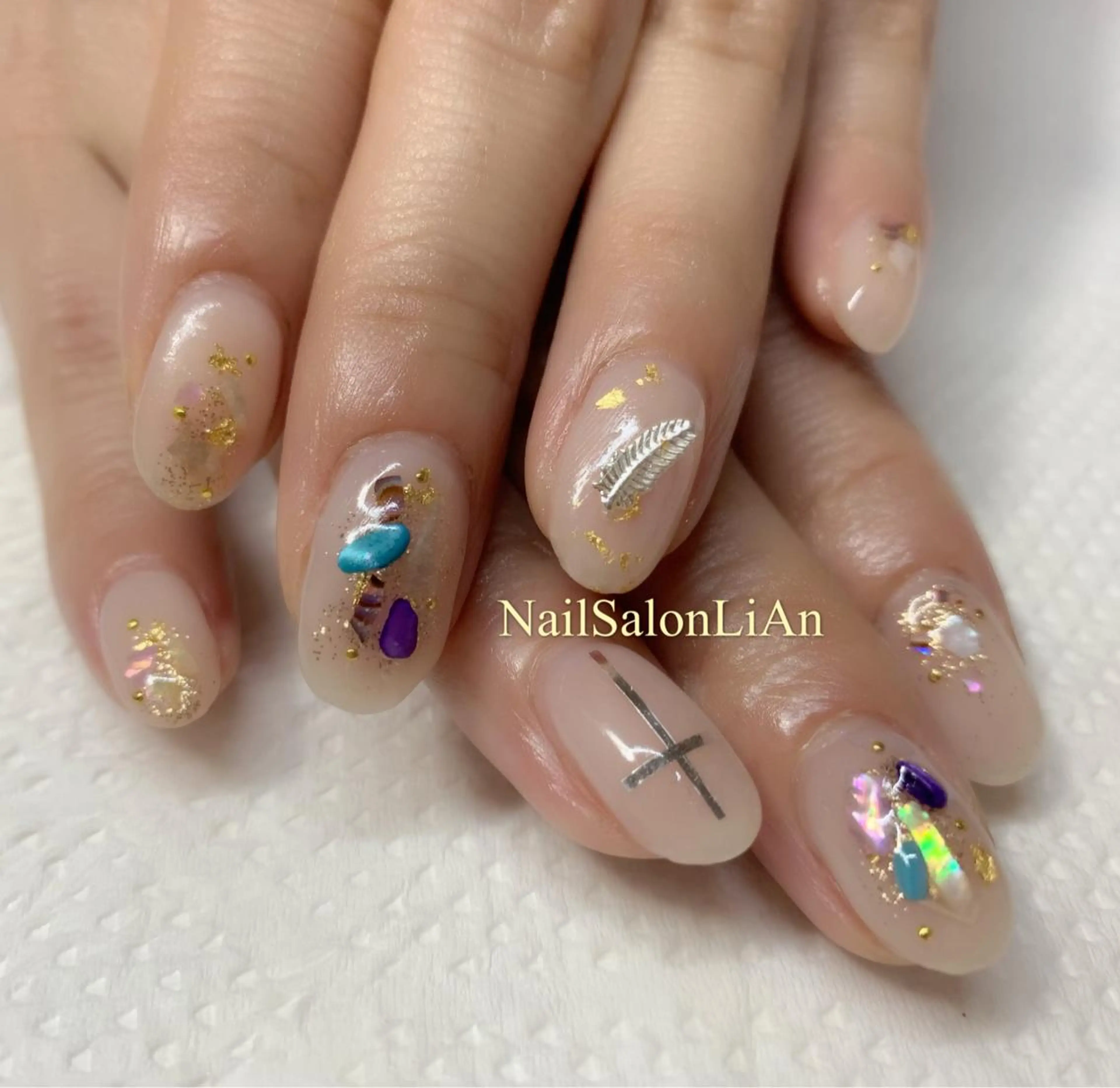 ネイル 持ち込み NailSalon LiAnのネイルデザイン