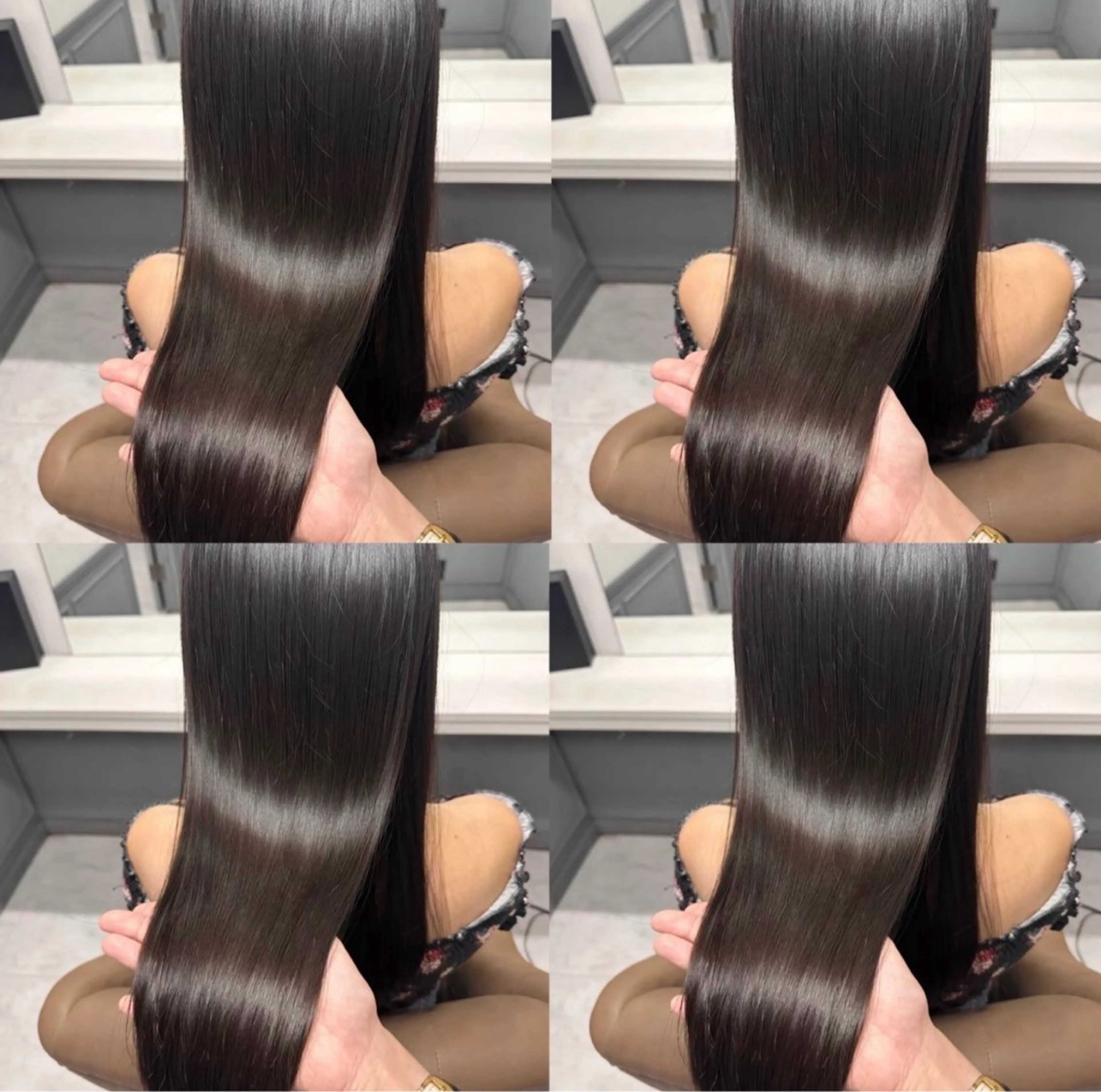 ロング カット ヘアカラー トリートメント 透明感×髪質改善× エクステそうまのヘアスタイル