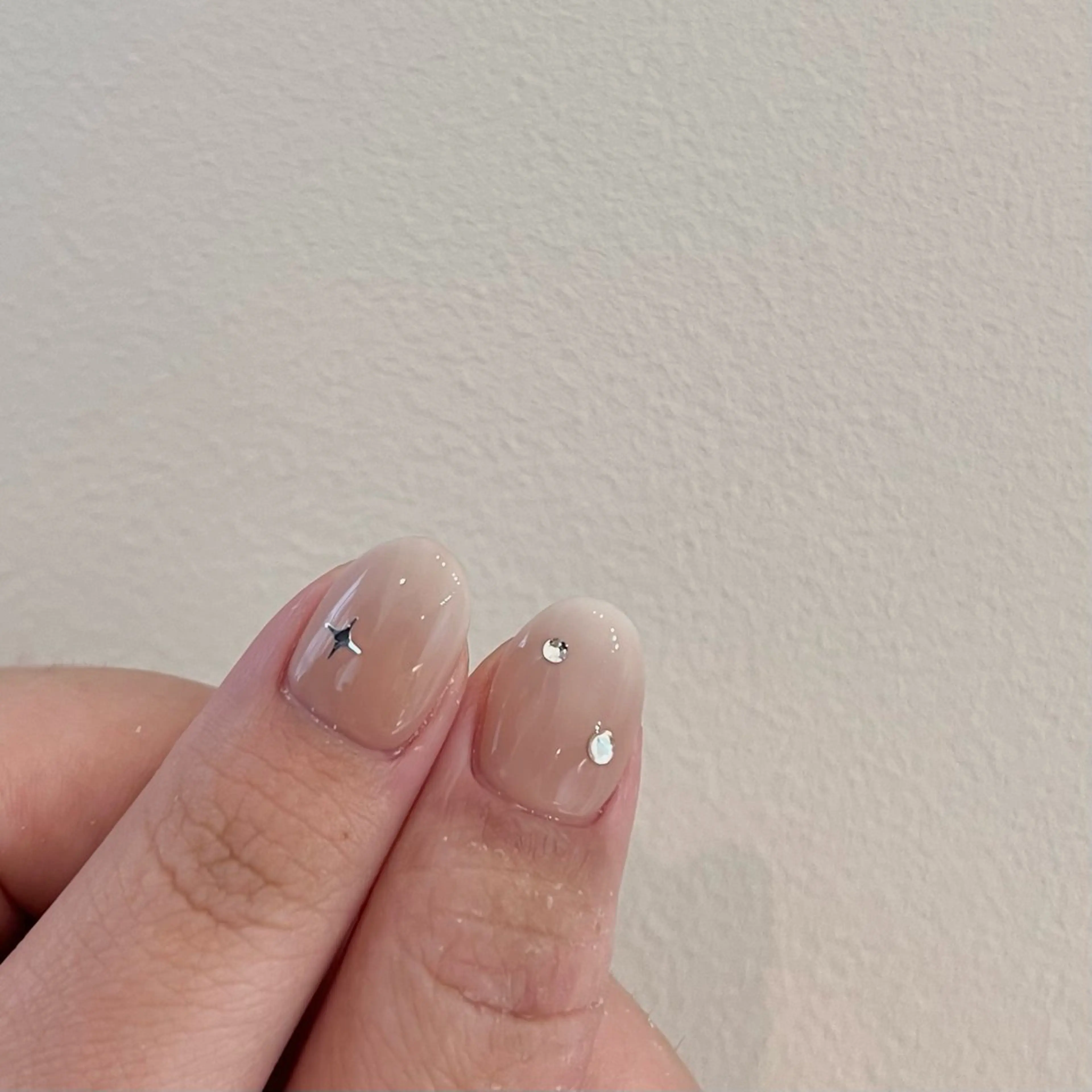 ネイル ハンドネイル 🎀チーク/ちゅるん 🫧chisa🎀のネイルデザイン