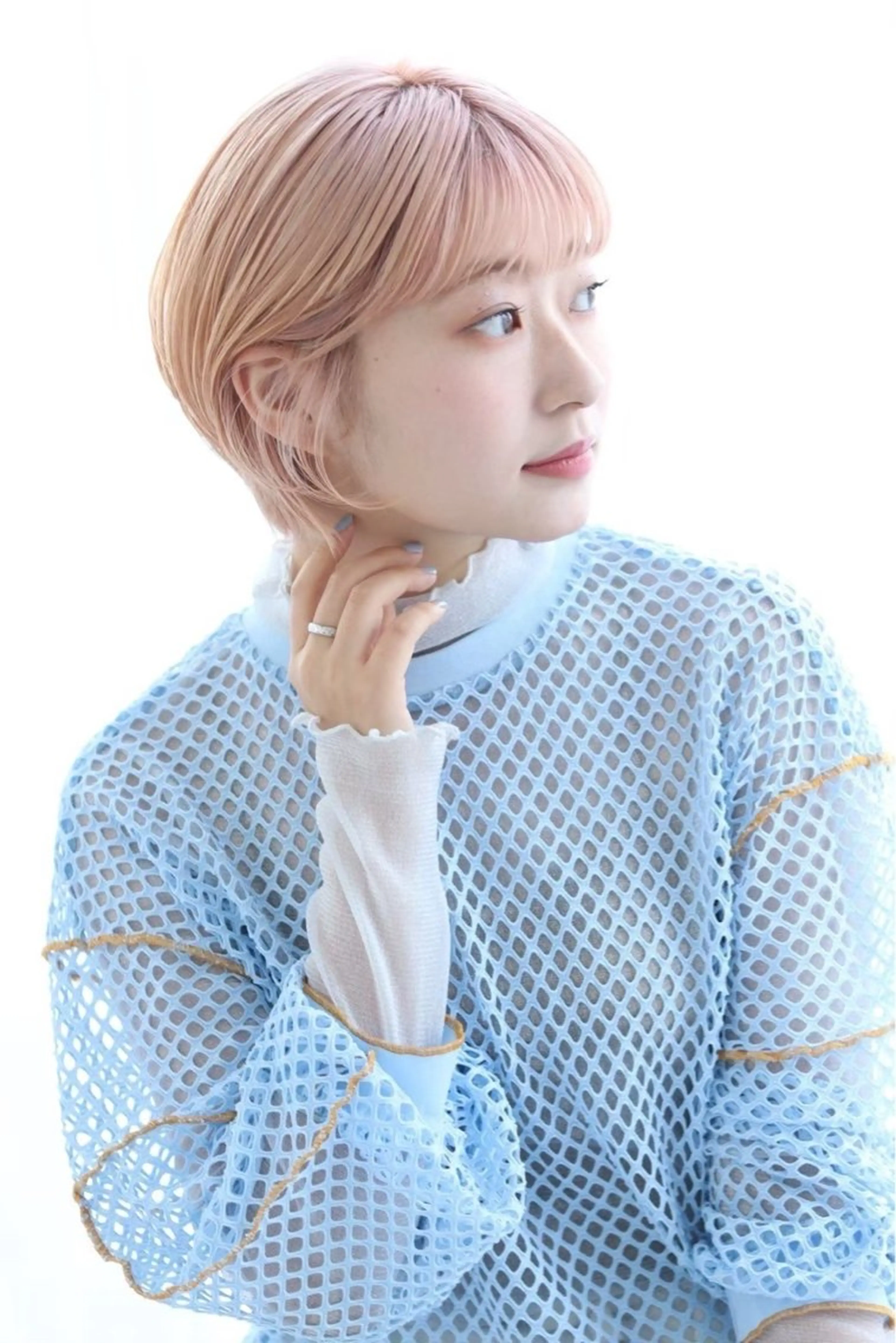 ショート albero🧸 🌳鈴木遥菜のヘアスタイル