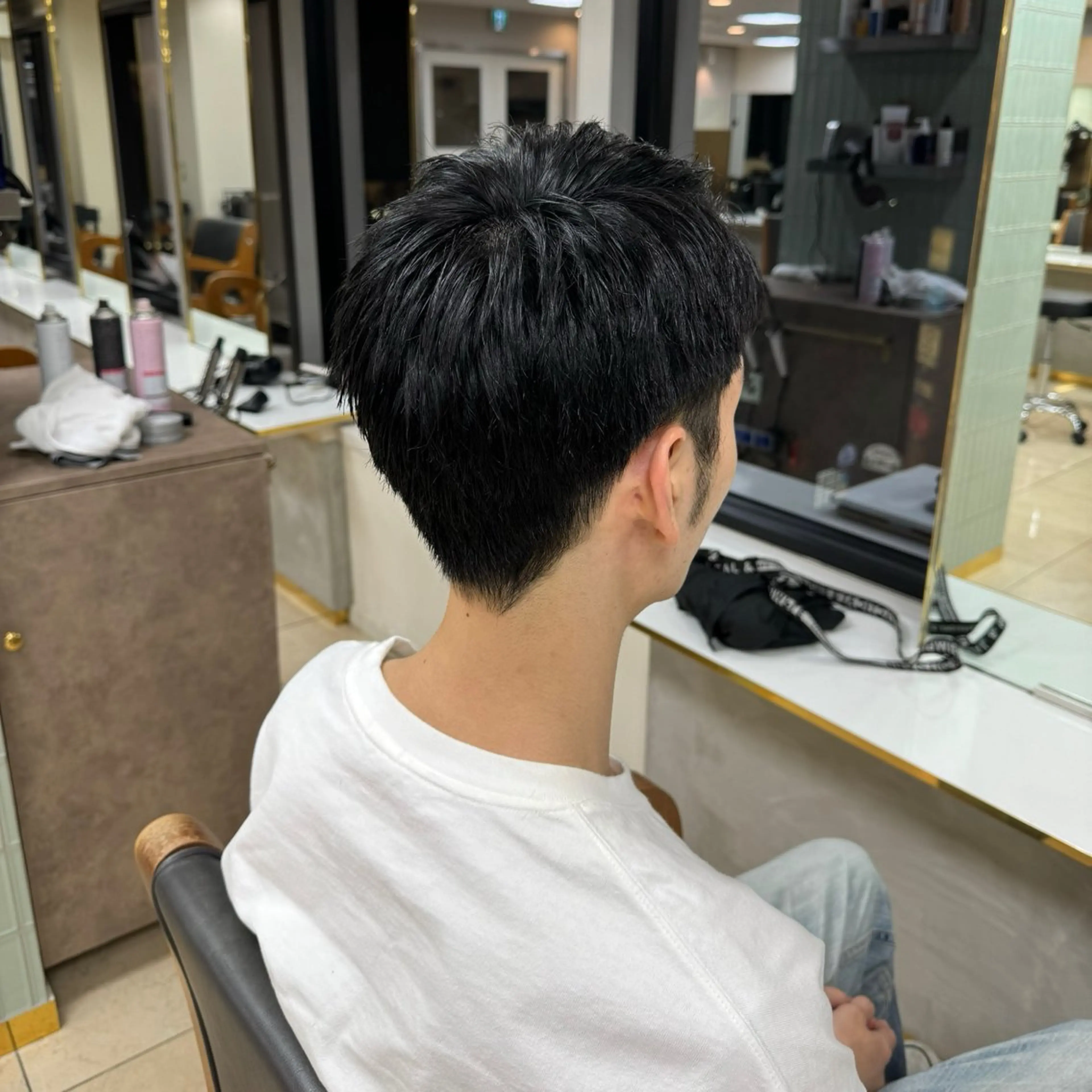 ショート メンズ 刈り上げ ラカリテ所属・渋谷 りなのヘアスタイル