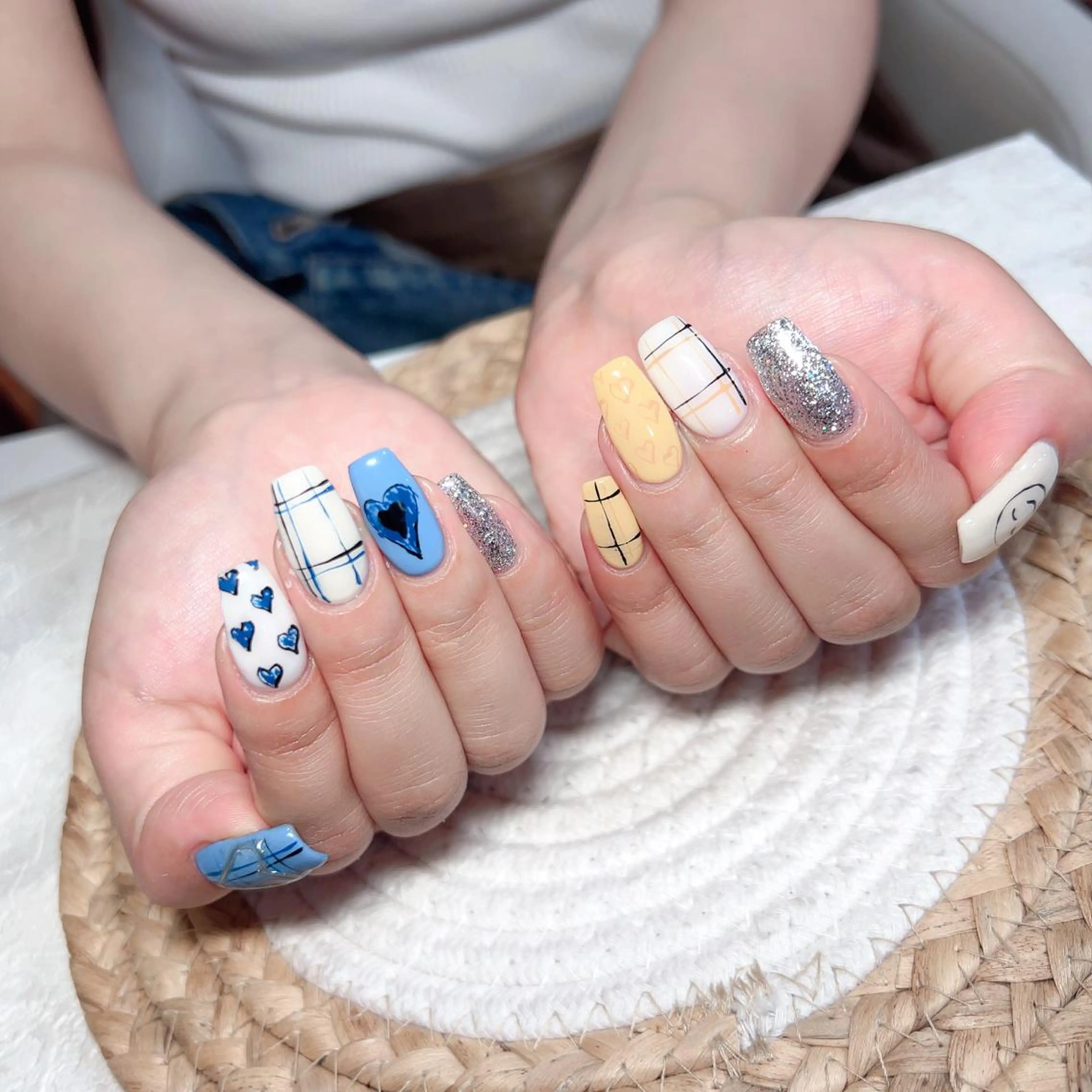 ネイル ハンドネイル M🌷nail 長さだし専門店のネイルデザイン