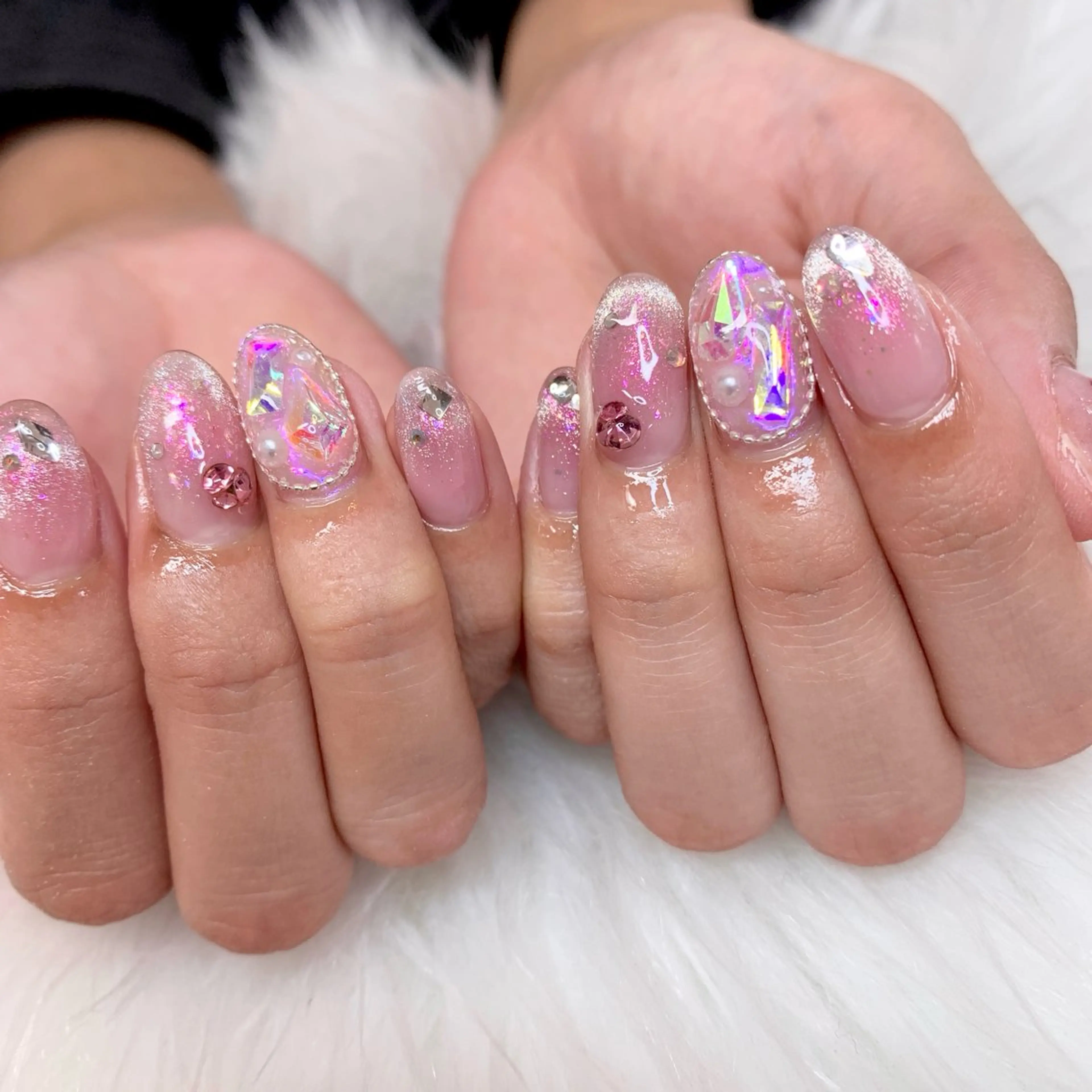 ネイル La neige* yuki 🥯🍑のネイルデザイン