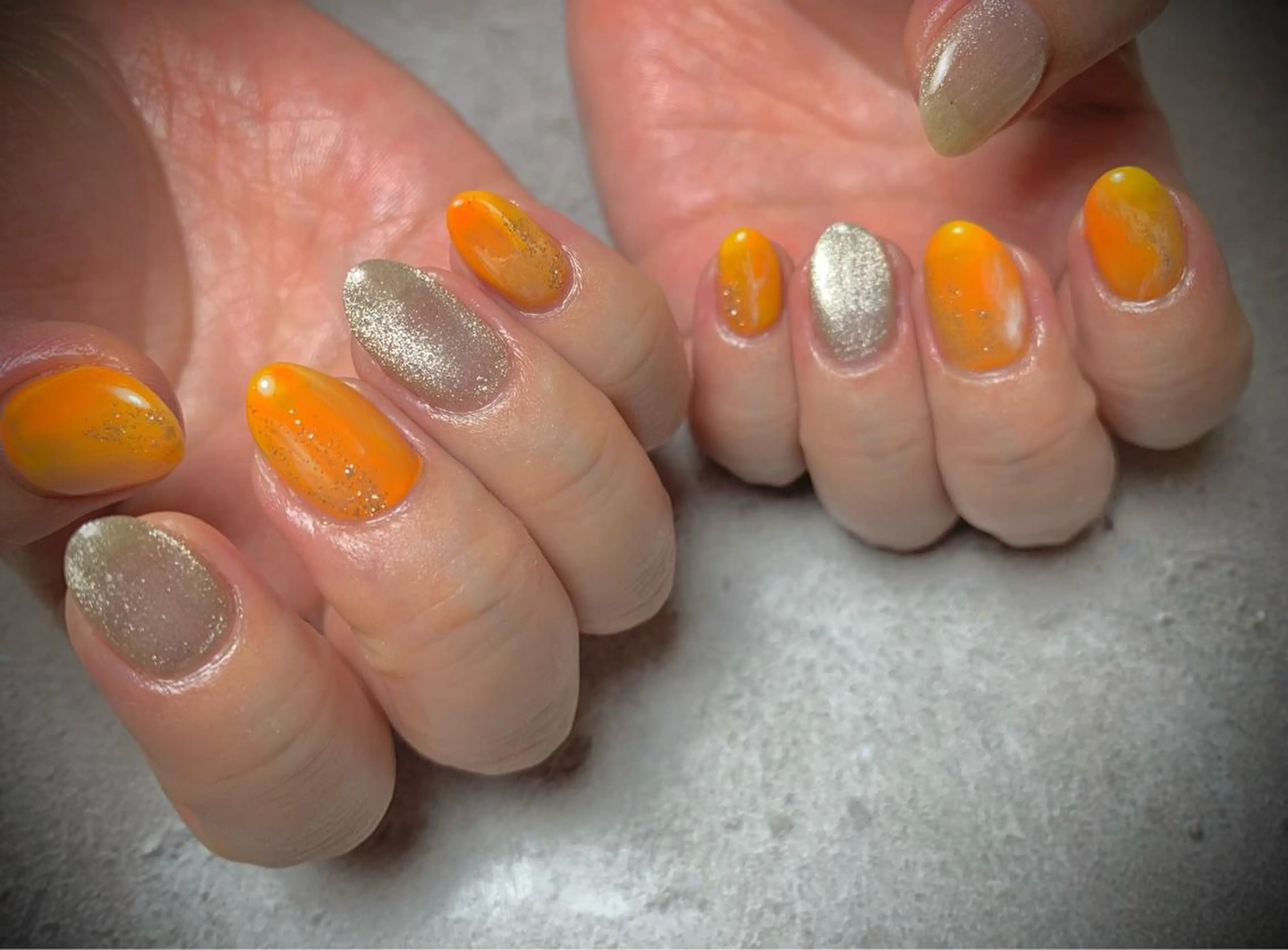 ネイル マグネットネイル 持ち込み ニュアンスネイル ハンドネイル ハンドケア Eden　private nail saron所属・Eden ♾️のネイルデザイン