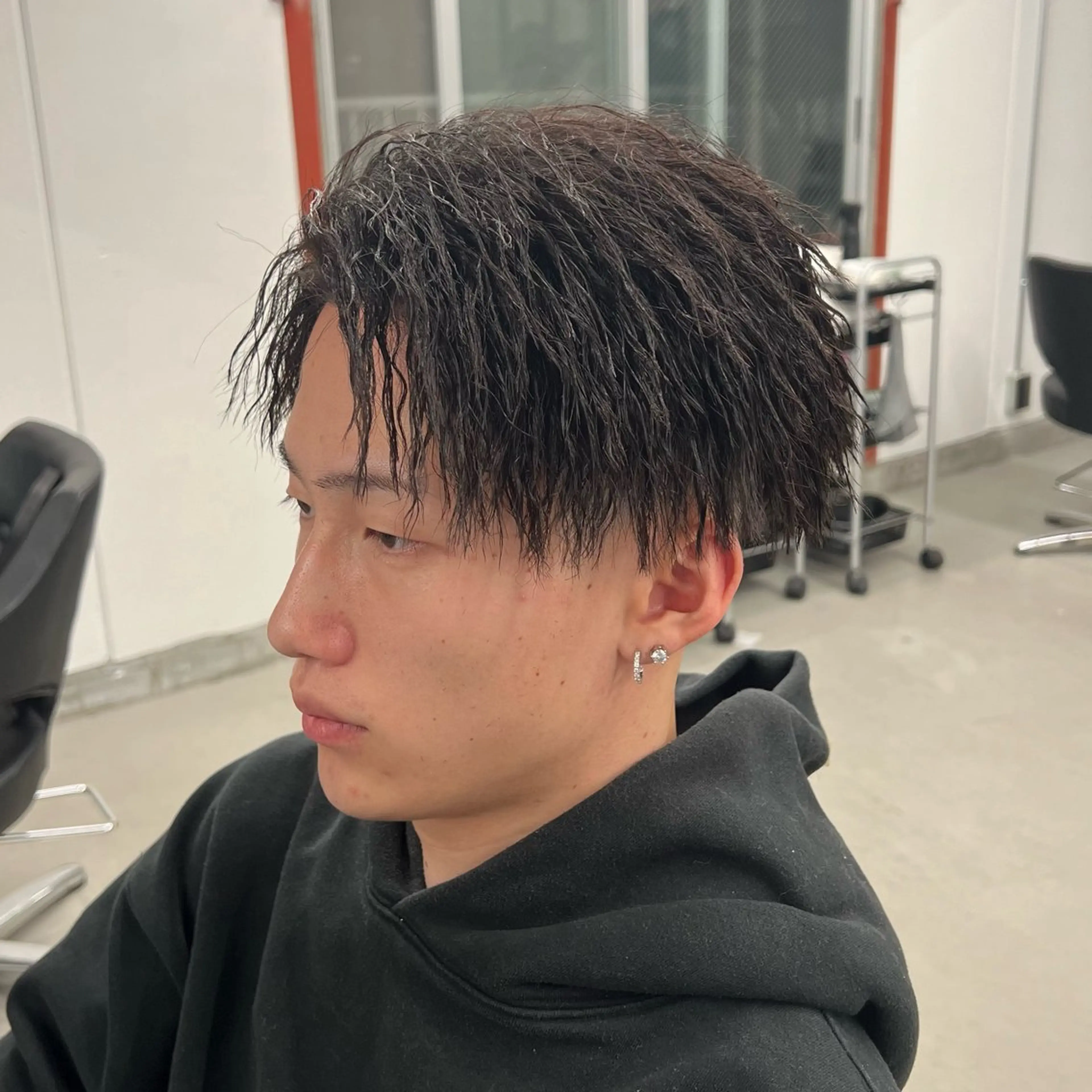 ✨初回ミニモ限定✨メンズカット×眉毛カット+パイルツイスト 7500円の写真