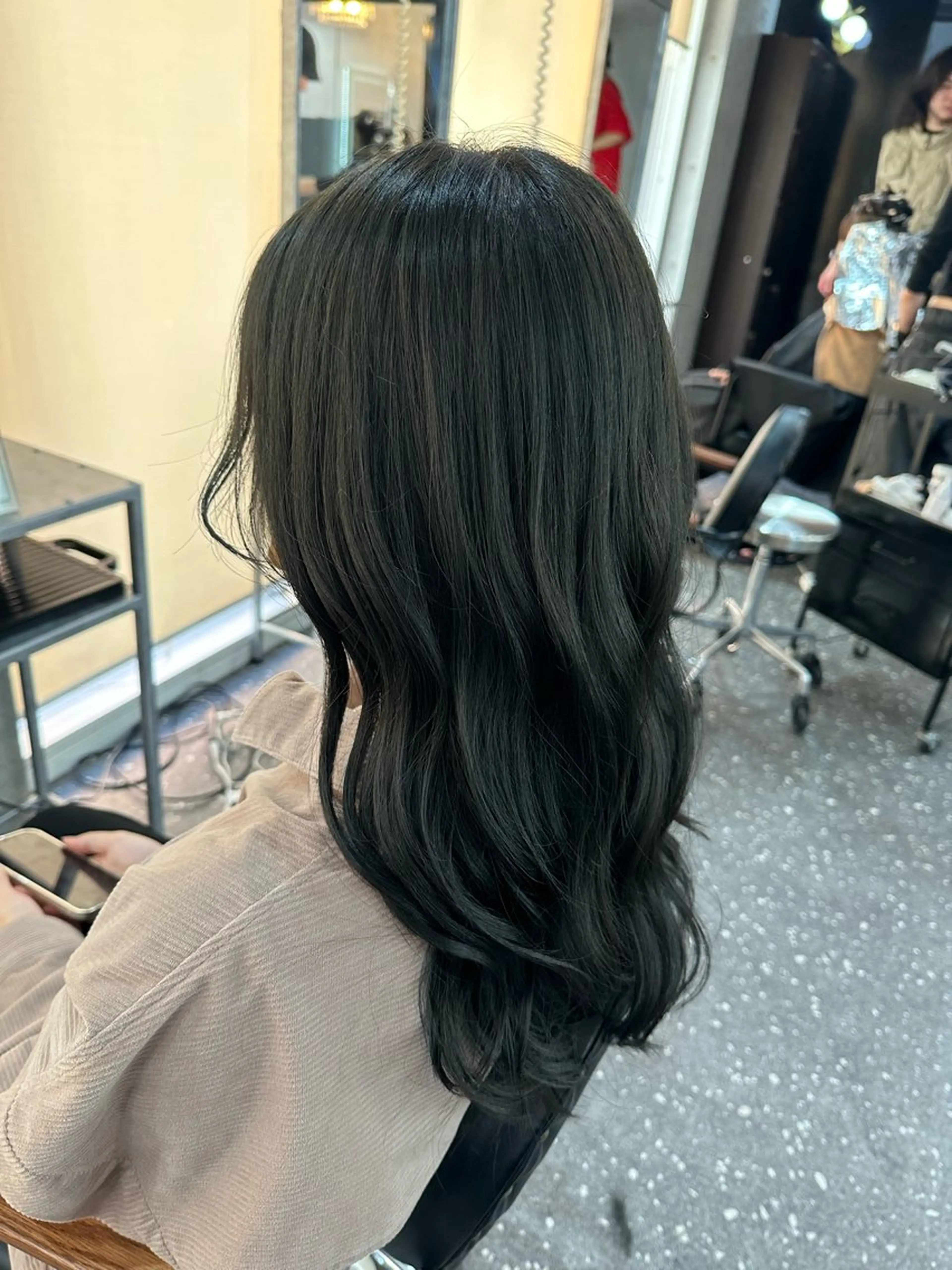 ロング カラー カット ヘアカラー トリートメント 髪質改善⭐️縮毛矯正 吉祥寺⭐️Rinaのヘアスタイル