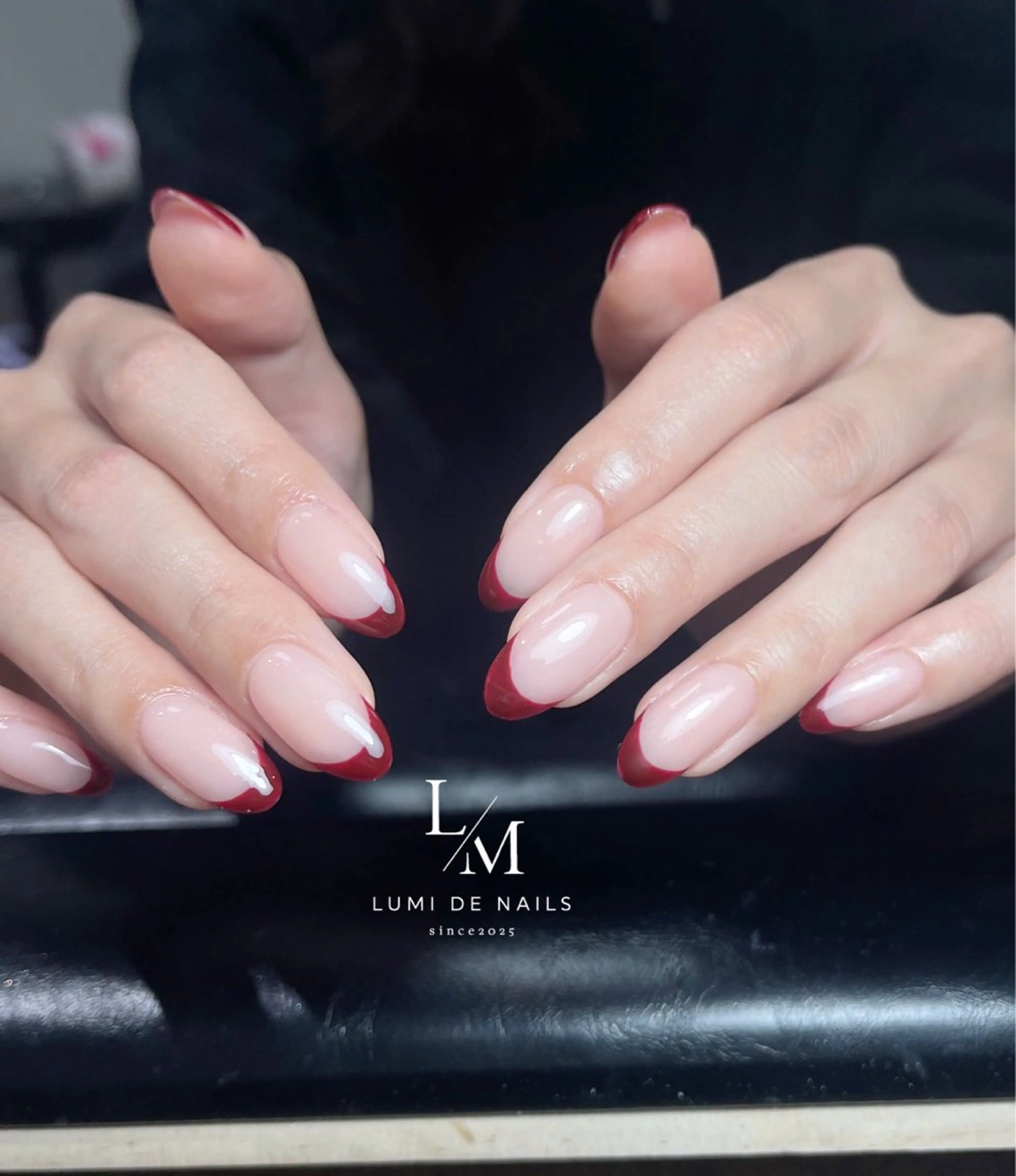 ネイル グラデーション ラメ(グリッター) マグネットネイル ミラーネイル ニュアンスネイル ハンドネイル Lumi de nails所属・Lumi de nailsのネイルデザイン