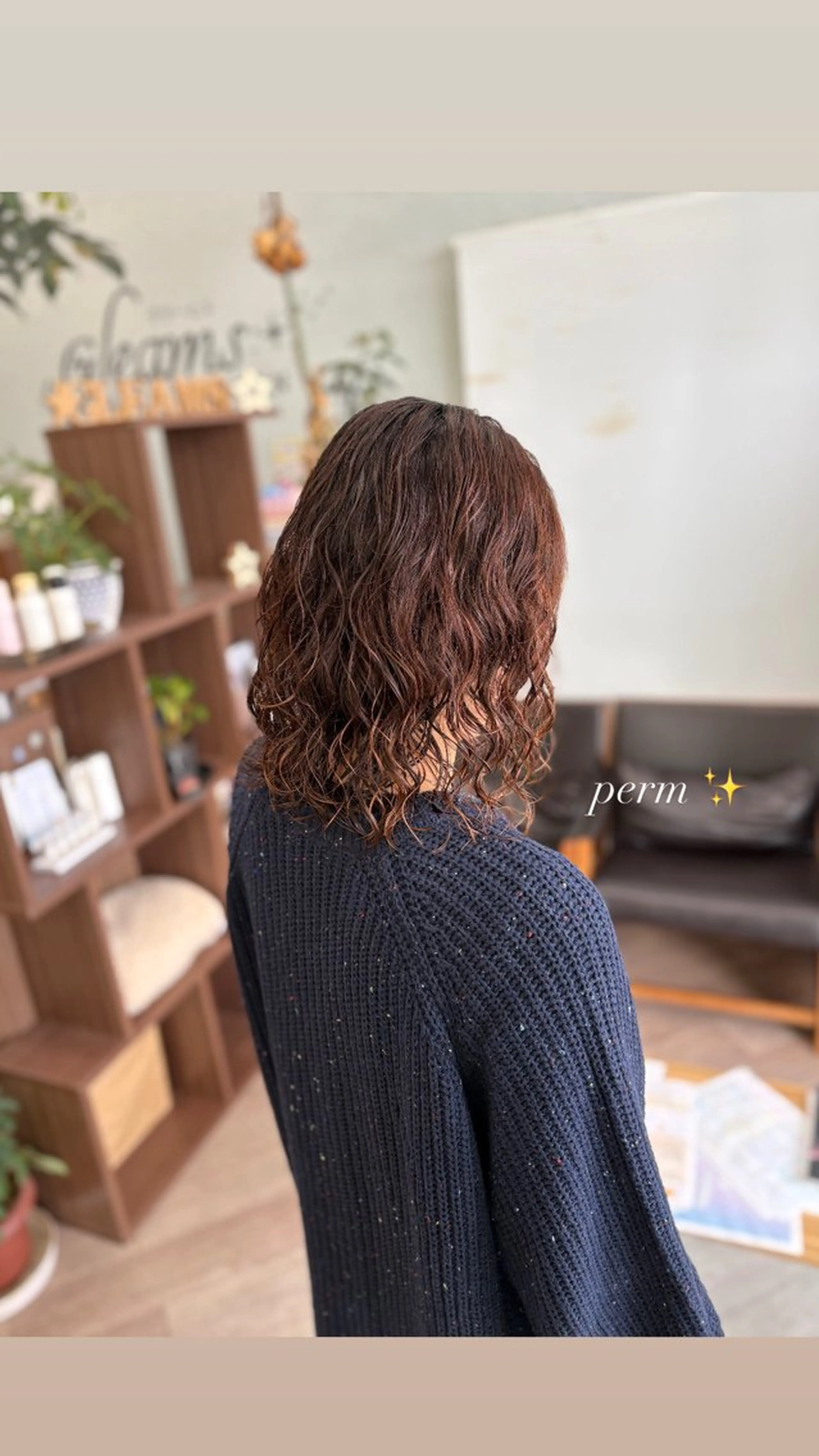 パーマ シミズ カエデ🍁のヘアスタイル