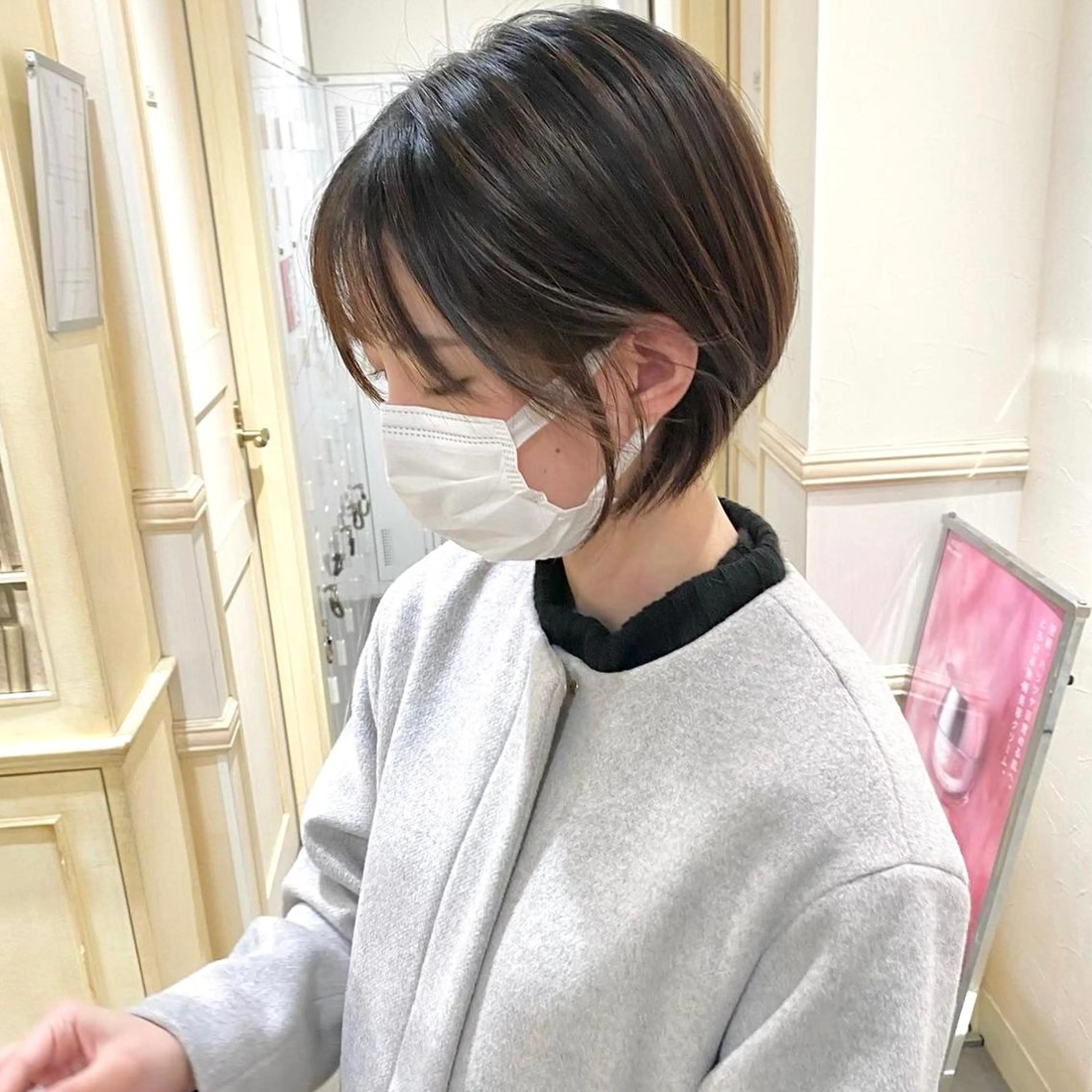 ショート カラー ハンサムショート ブリーチ ハイトーンカラー インナーカラー ボブ 🔮診断サロン 【BASSA】🔮のヘアスタイル