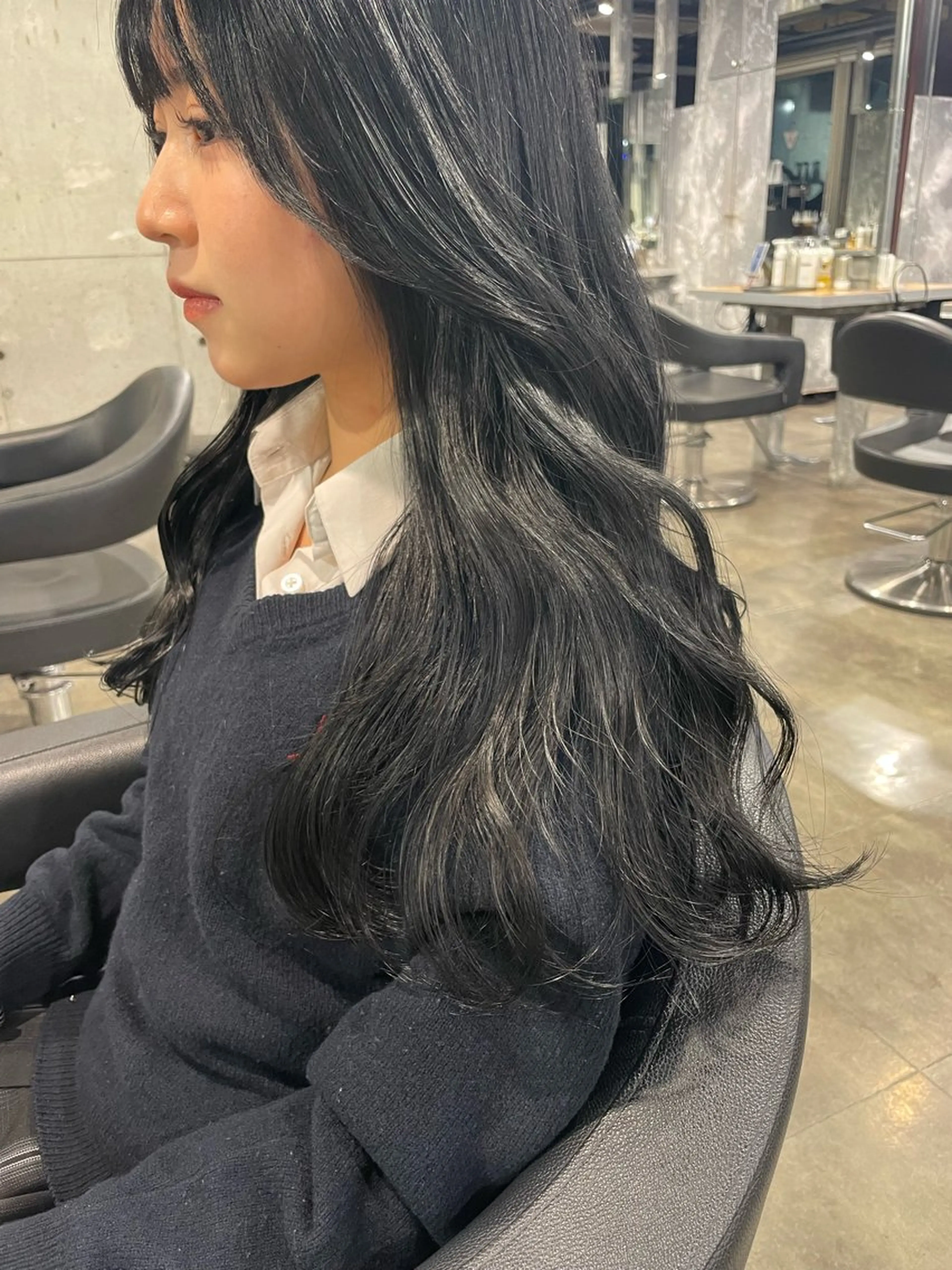 ロング カラー 艶髪/透明感🪽 DISCO🪽のヘアスタイル