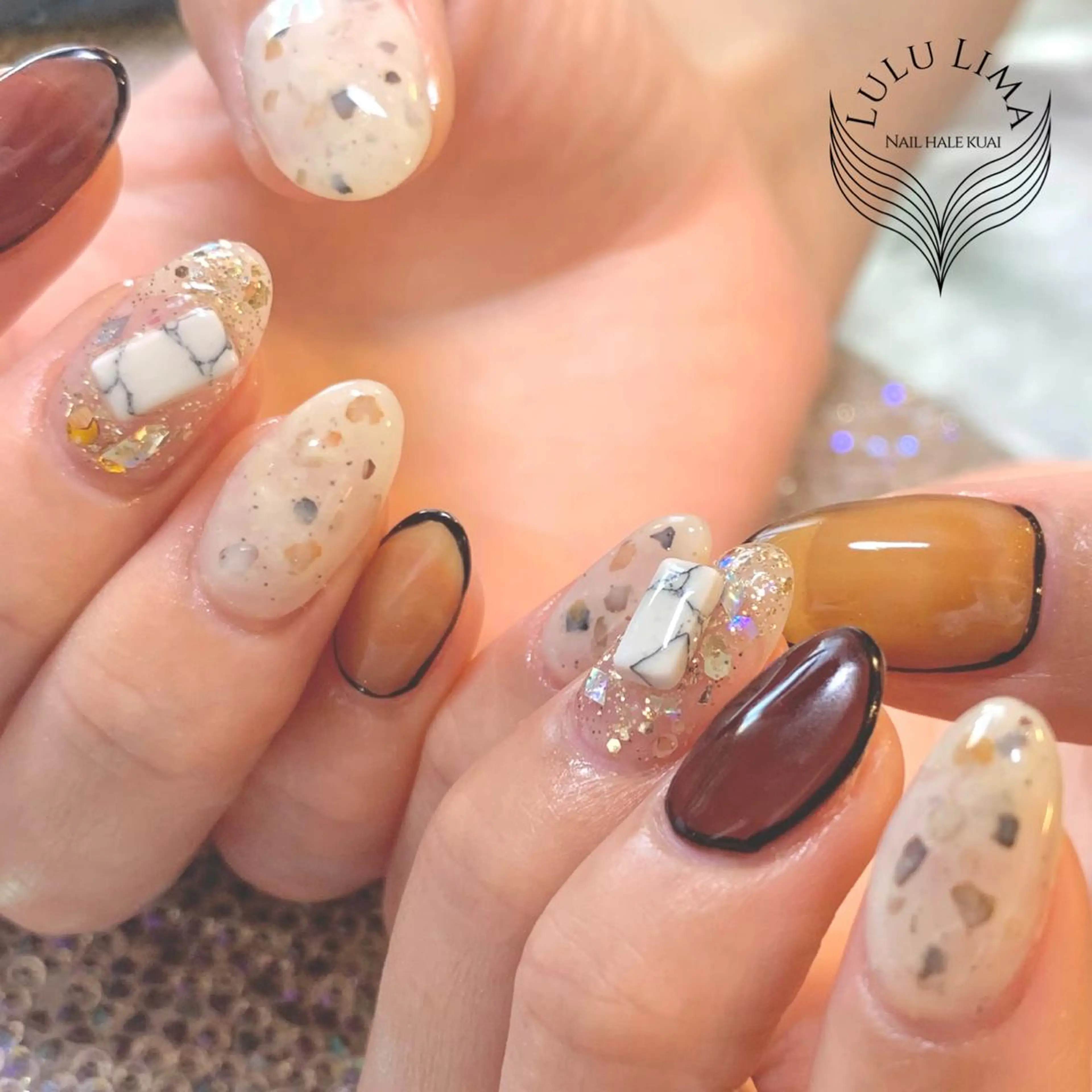 ネイル ハンドネイル ハンドケア LULU LIMAのネイルデザイン