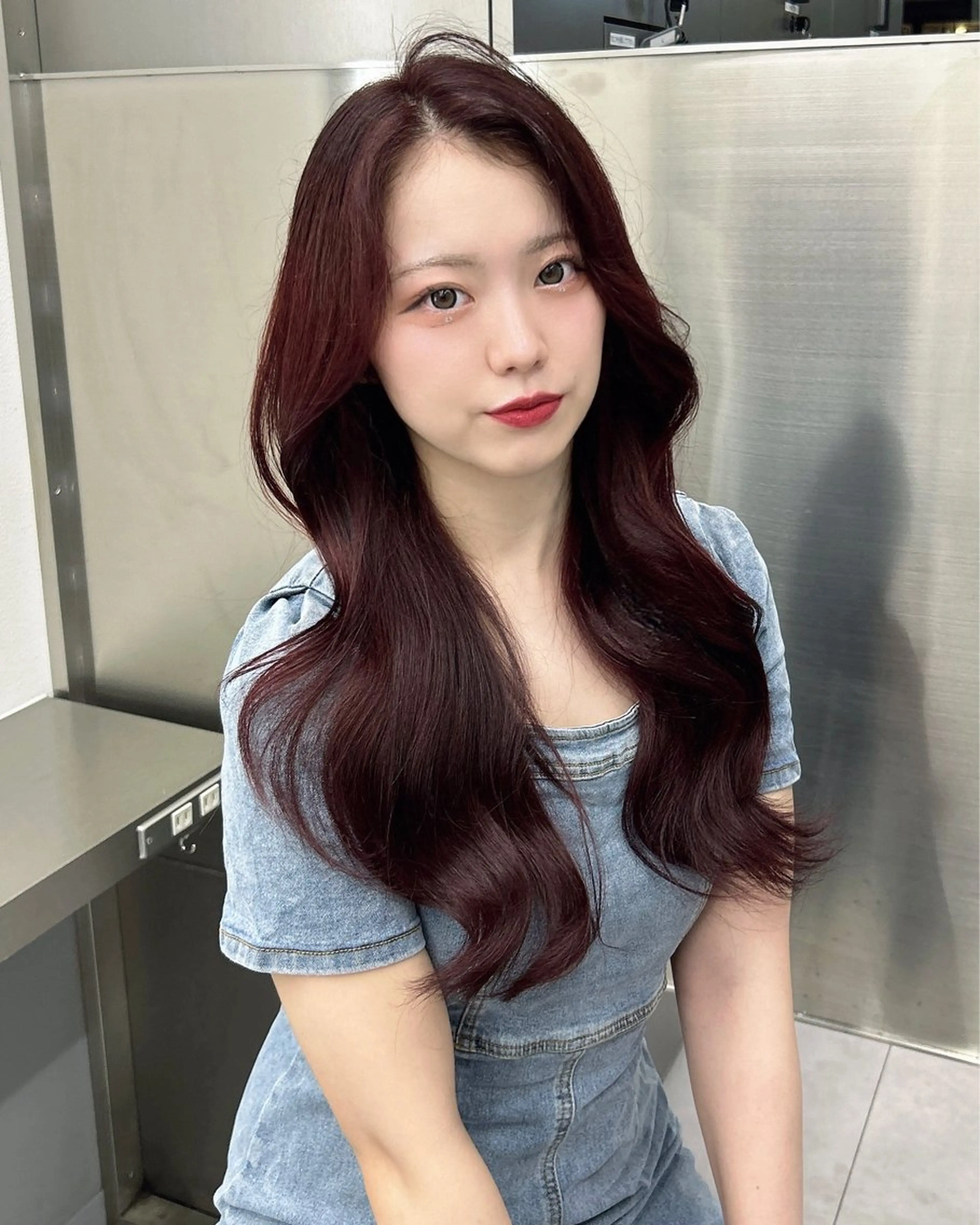 ロング カラー MAEUL NAGOYA所属・⛓ワンホンレイヤー 🥀🖤/あいりのヘアスタイル