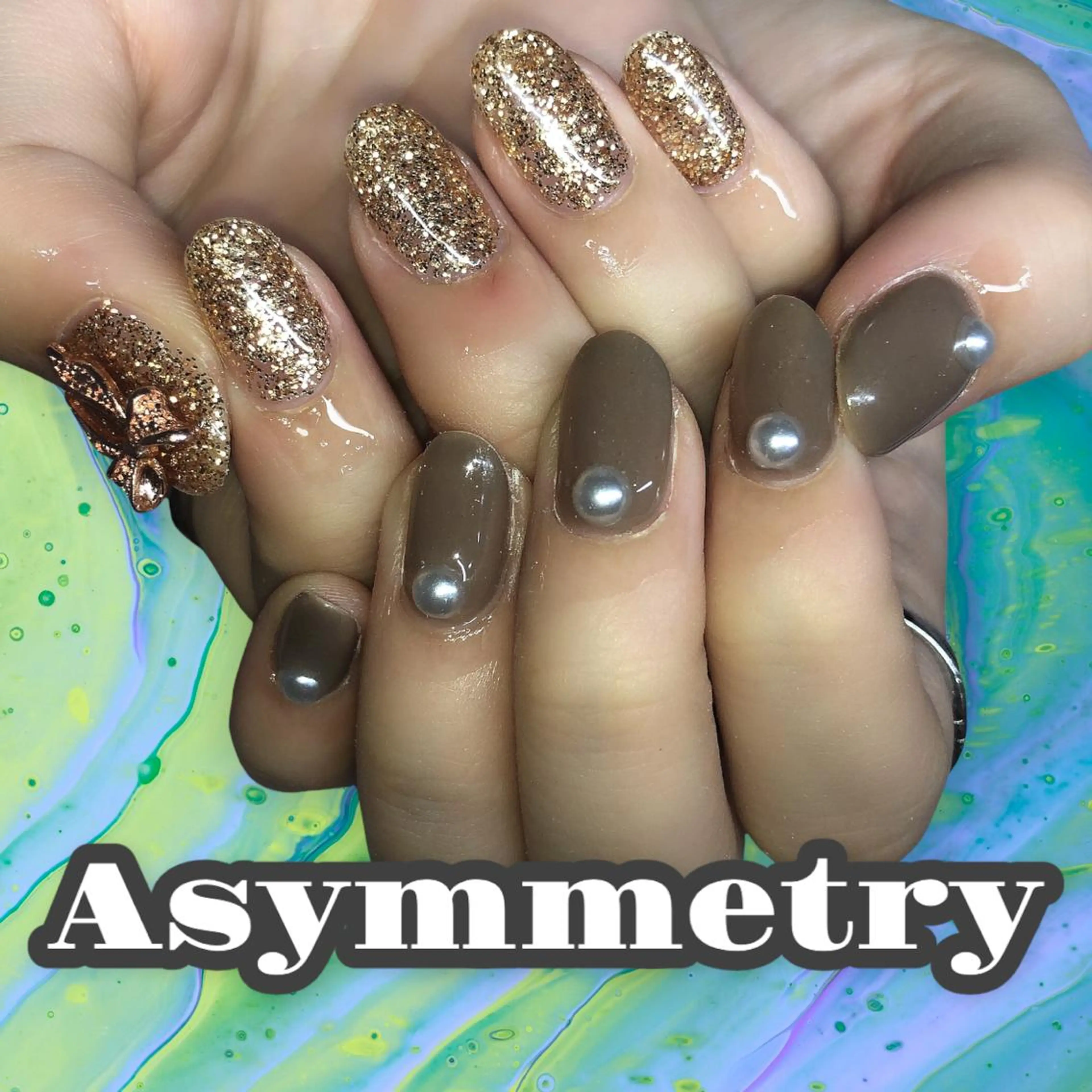 ネイル ハンドネイル 【Yappy🌈】 💖P-tanaのネイルデザイン