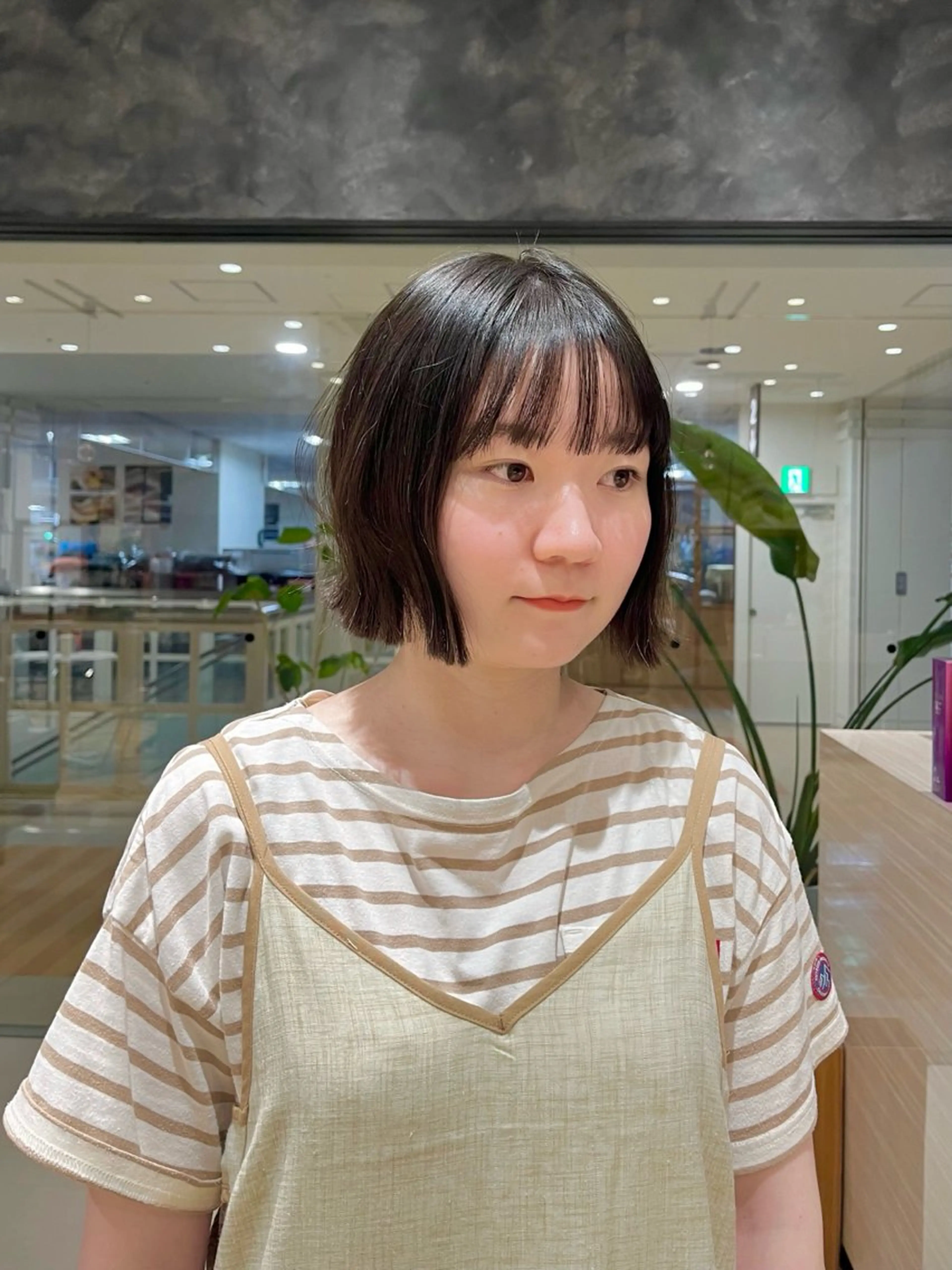 ショート カラー ボブ 🫧艶髪、暖色カラー 🫧Harukaのヘアスタイル