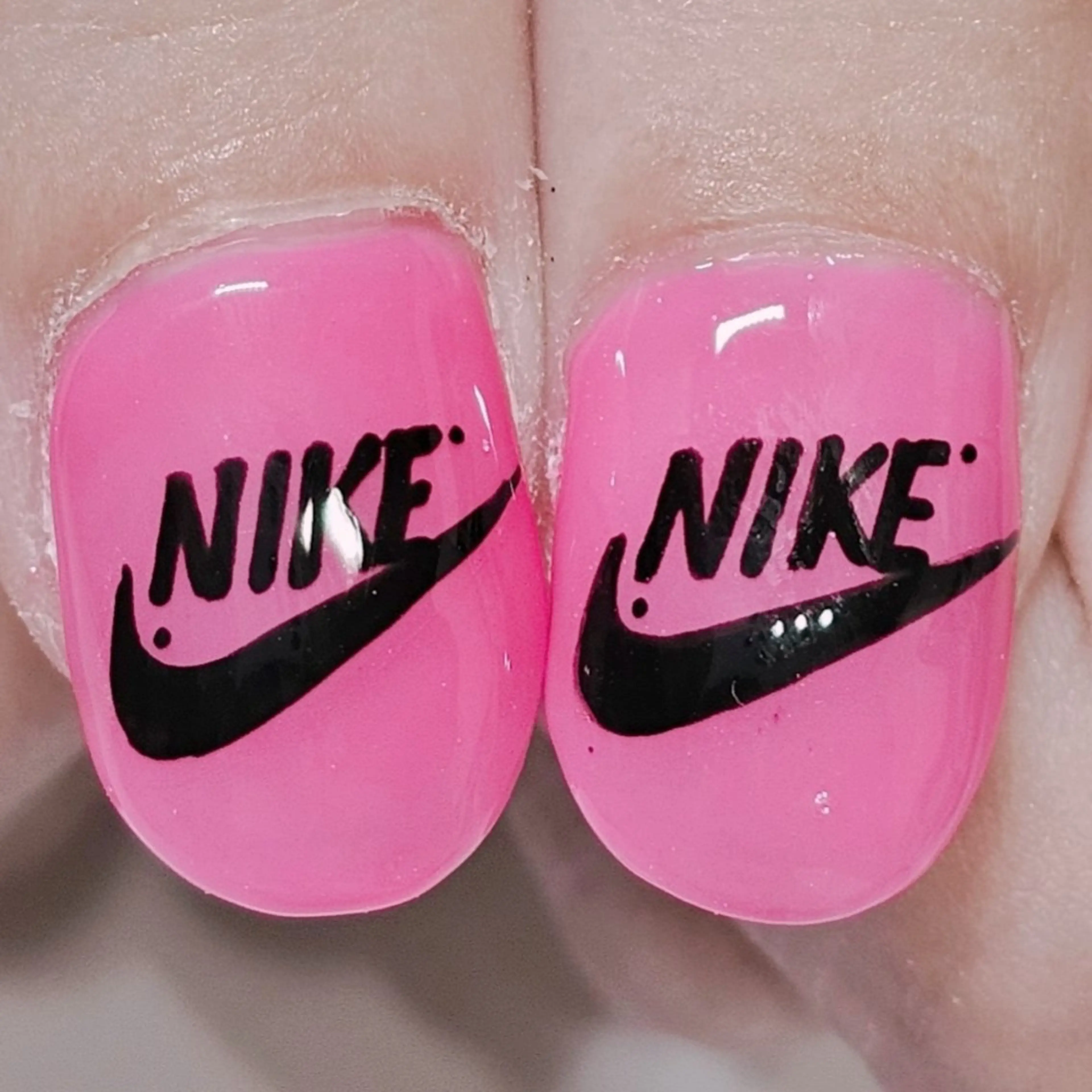 ネイル アートネイル ラメ(グリッター) ピンク シルバー ハンドネイル よしだ ひろきのネイルデザイン