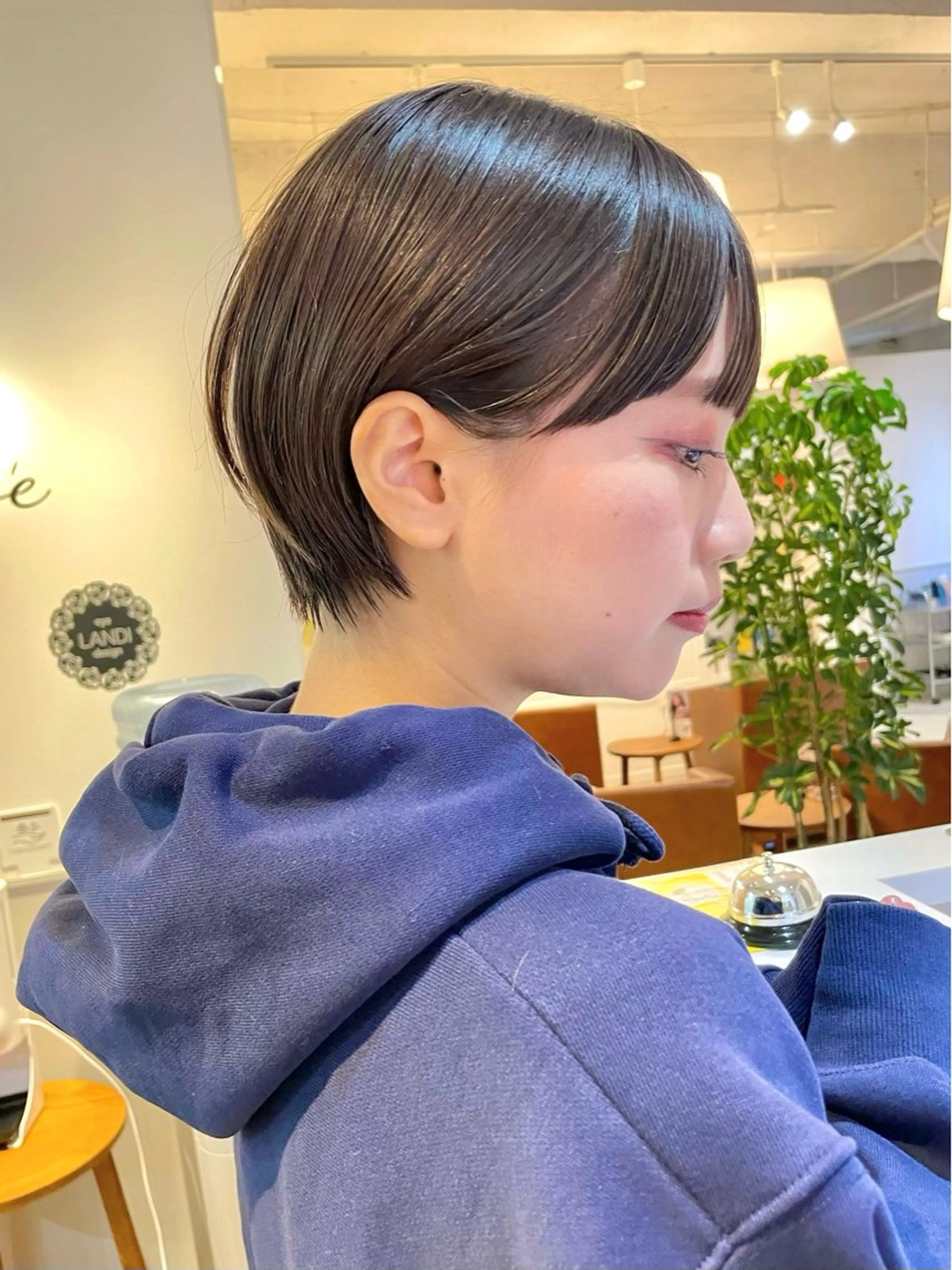 ショート カラー salowin梅田茶屋町north所属・くがれいじ 梅田/ショート/ボブのヘアスタイル