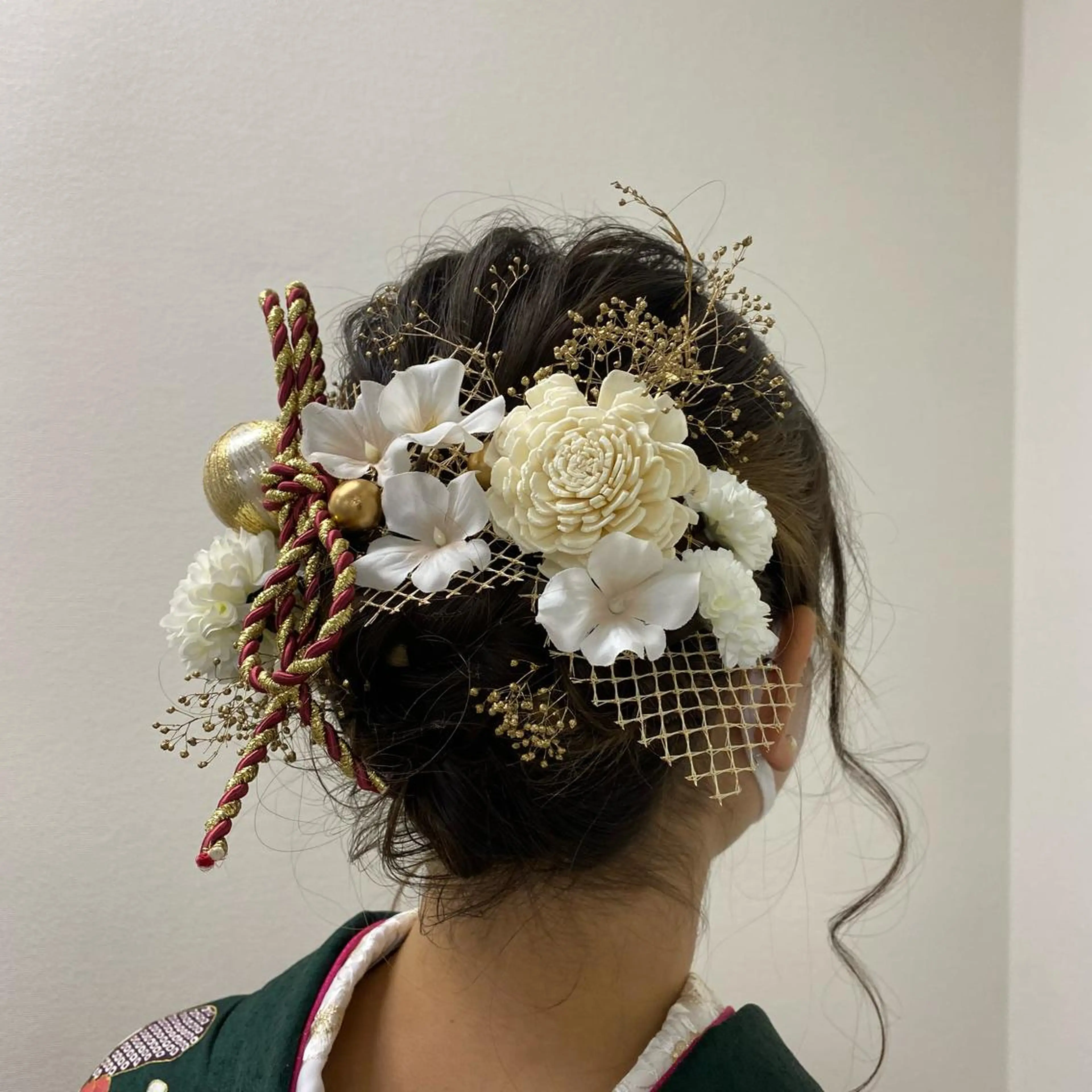 ヘアアレンジ 成人式 透明感カラー🌈 菊池 結衣のヘアスタイル