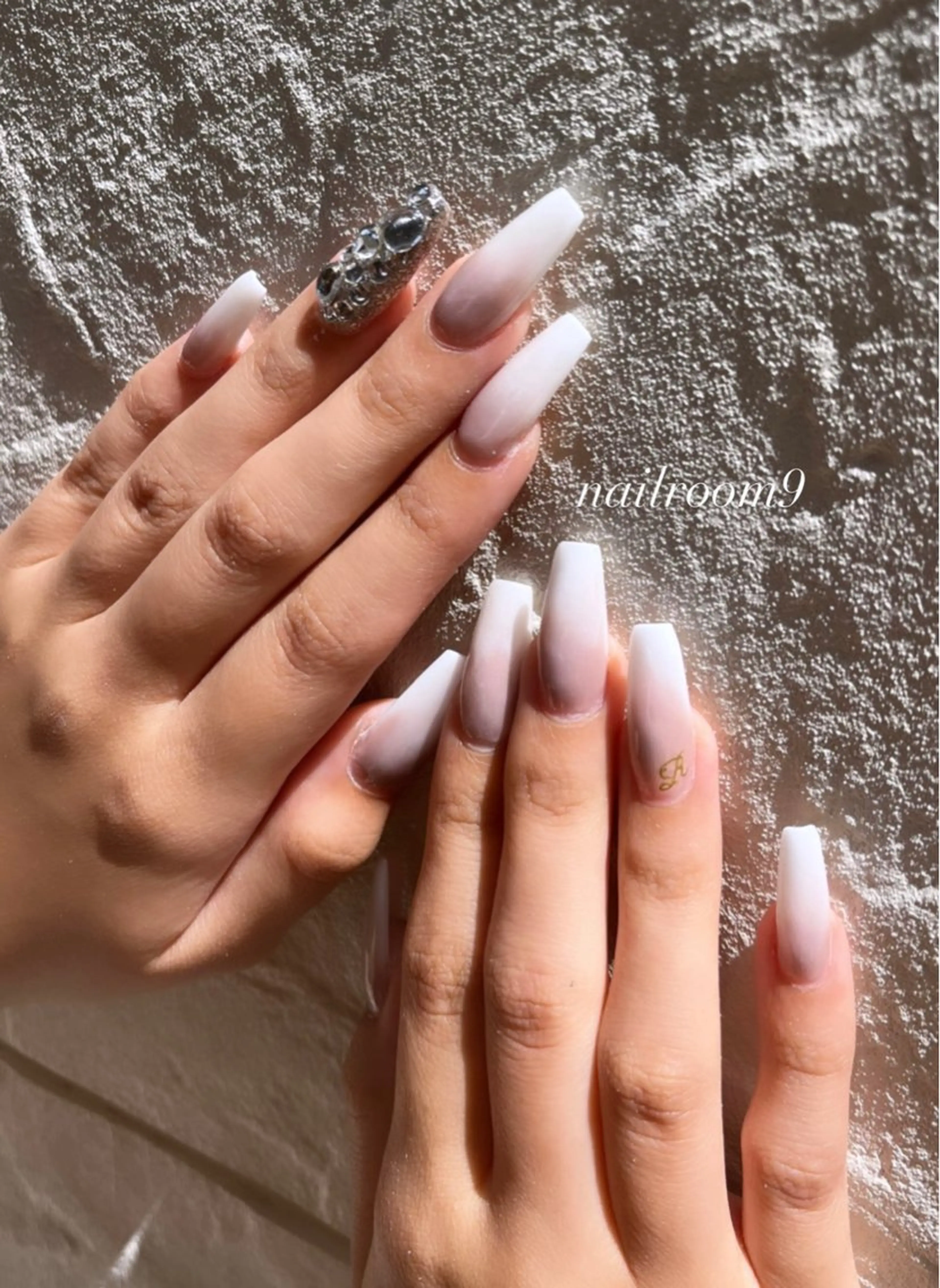 ネイル スカルプネイル nail room9 ☺︎のネイルデザイン