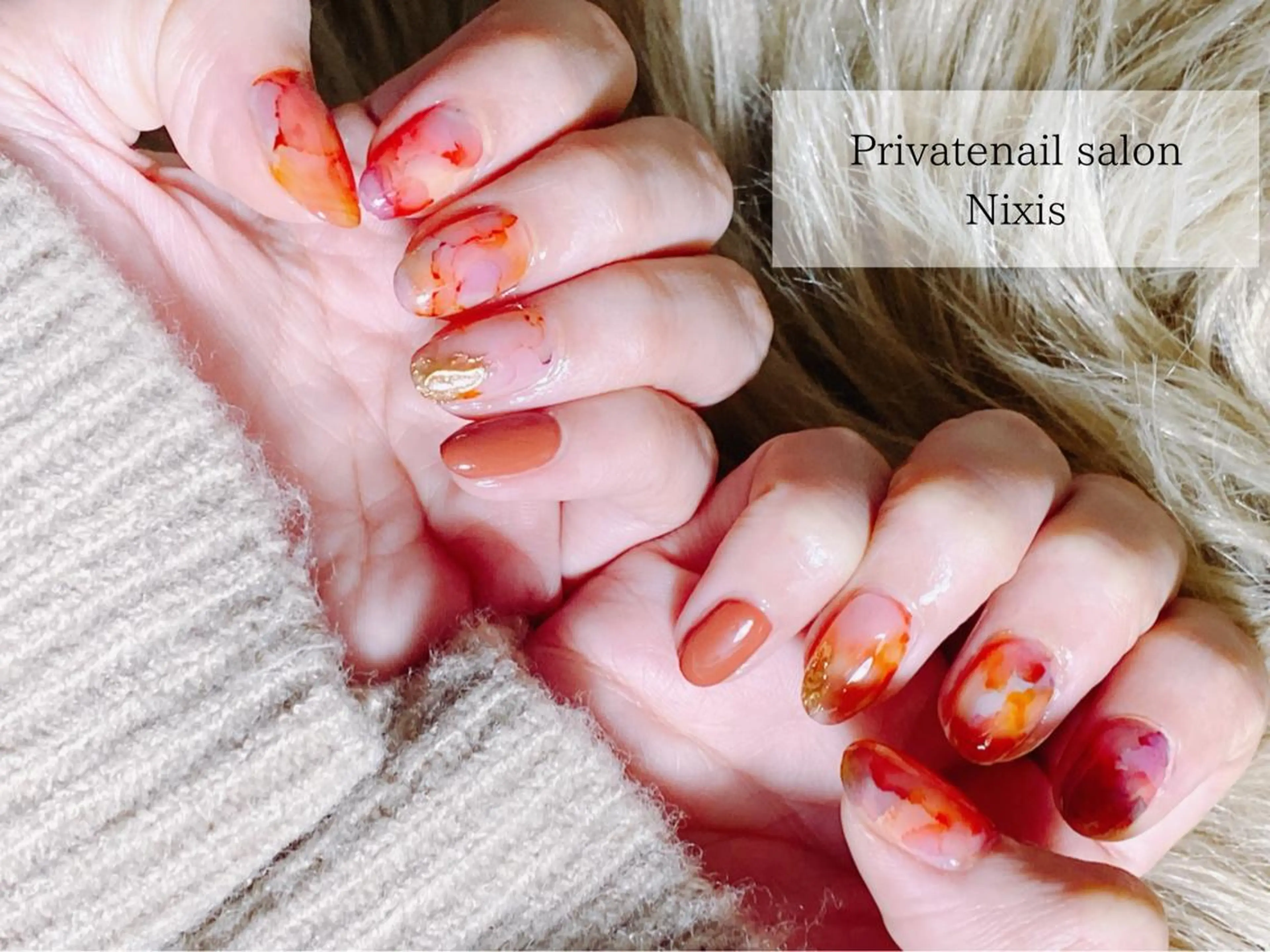 ネイル アートネイル 大人キレイ 𝑁𝑖𝑥𝑖𝑠のネイルデザイン