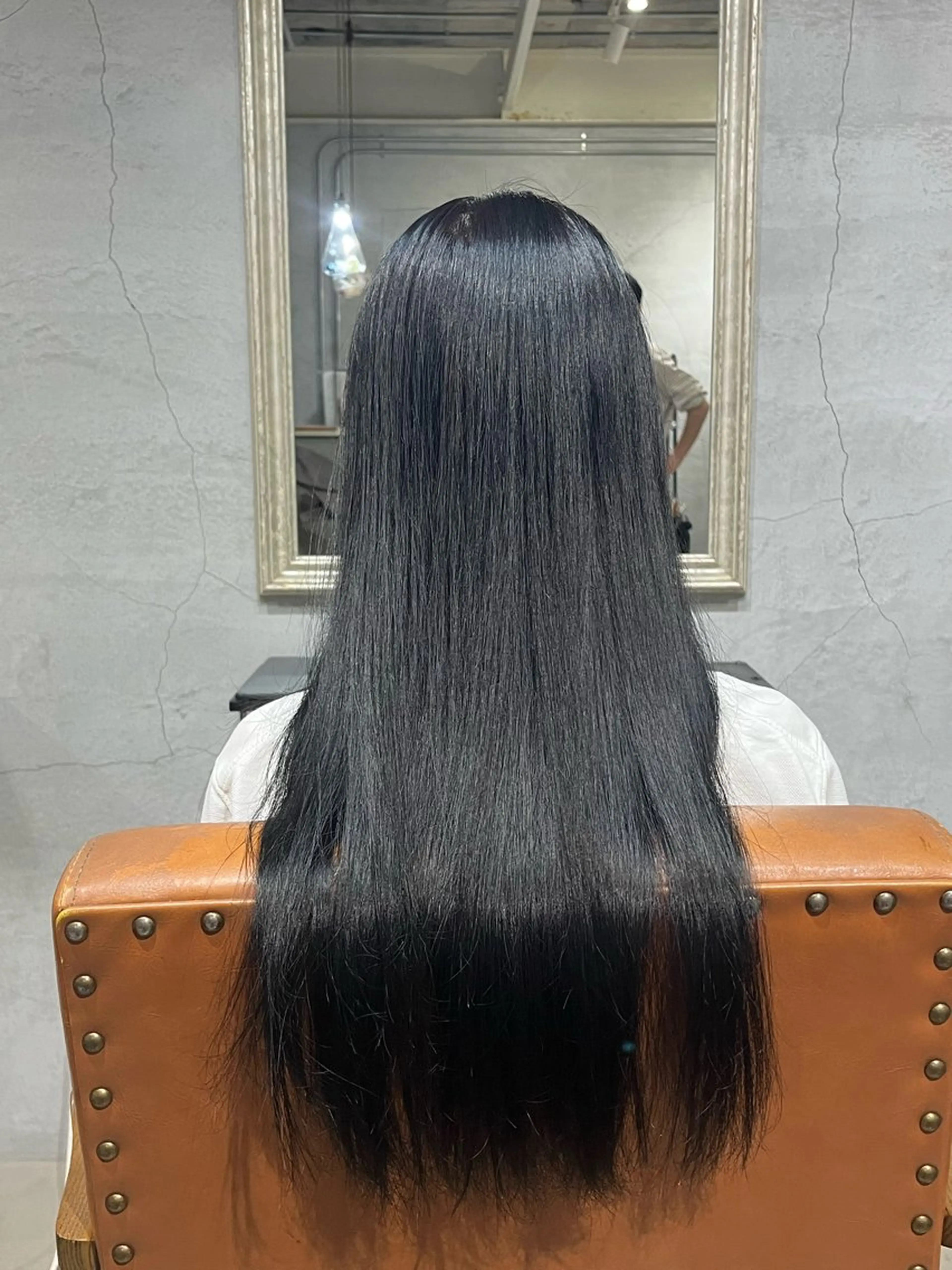 ロング カラー ブラウンカラー ダークブラウン goen所属・浜田 麻衣のヘアスタイル