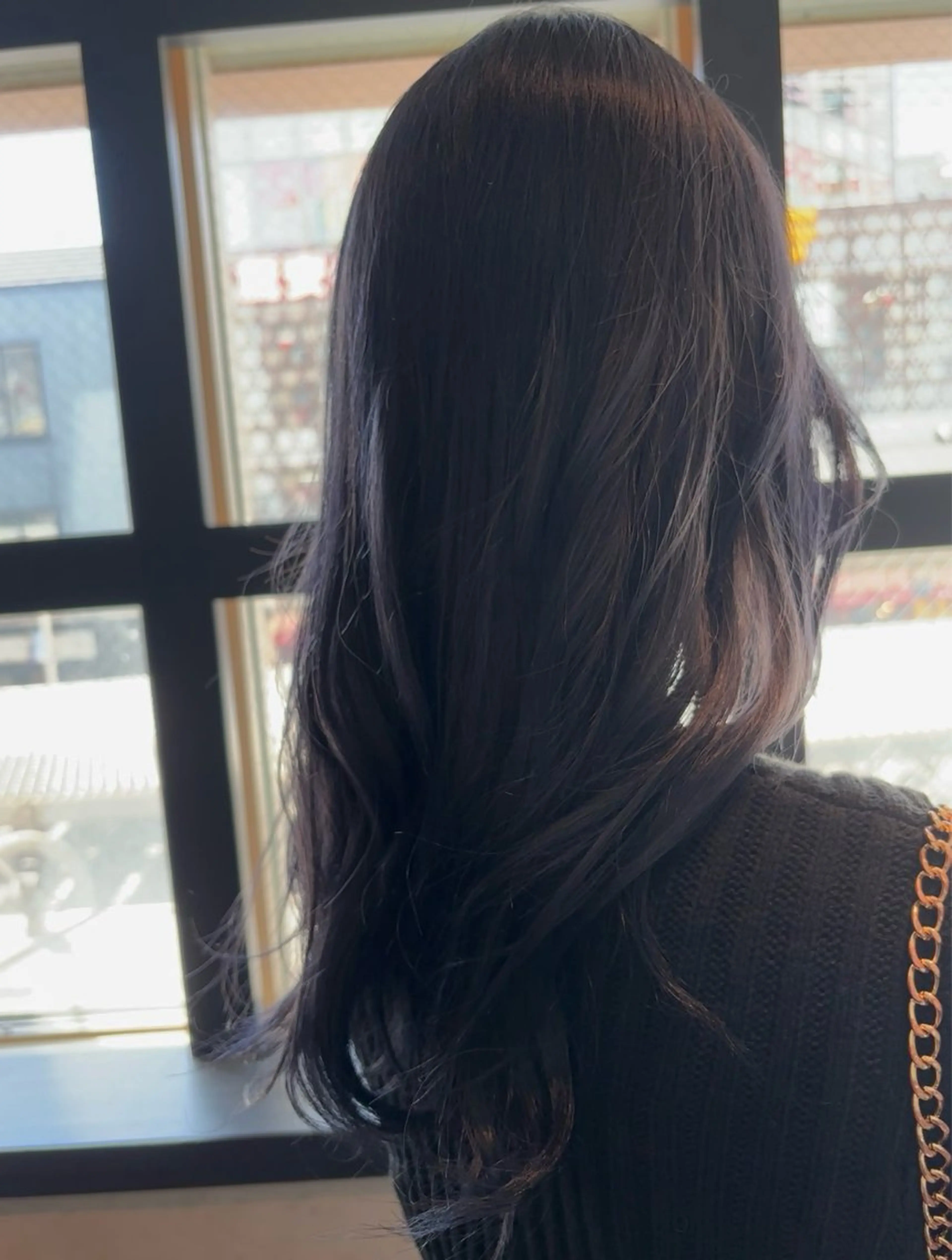 セミロング カラー カット ヘアカラー トリートメント 京都駅☆髪質改善 🎀アミ🎀のヘアスタイル