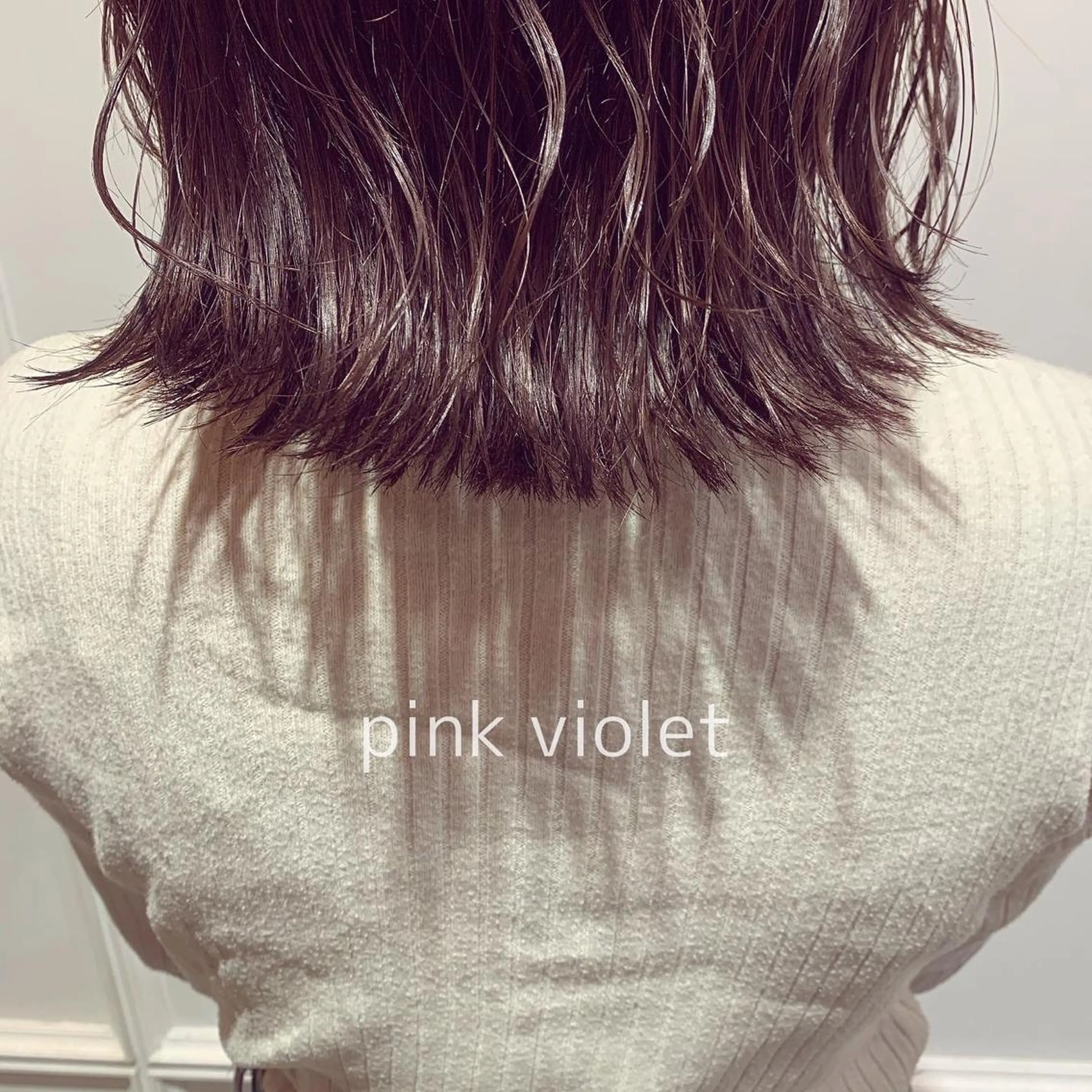 ミディアム カラー 髪質改善カラー&TR 縮毛矯正/弱酸性矯正のヘアスタイル