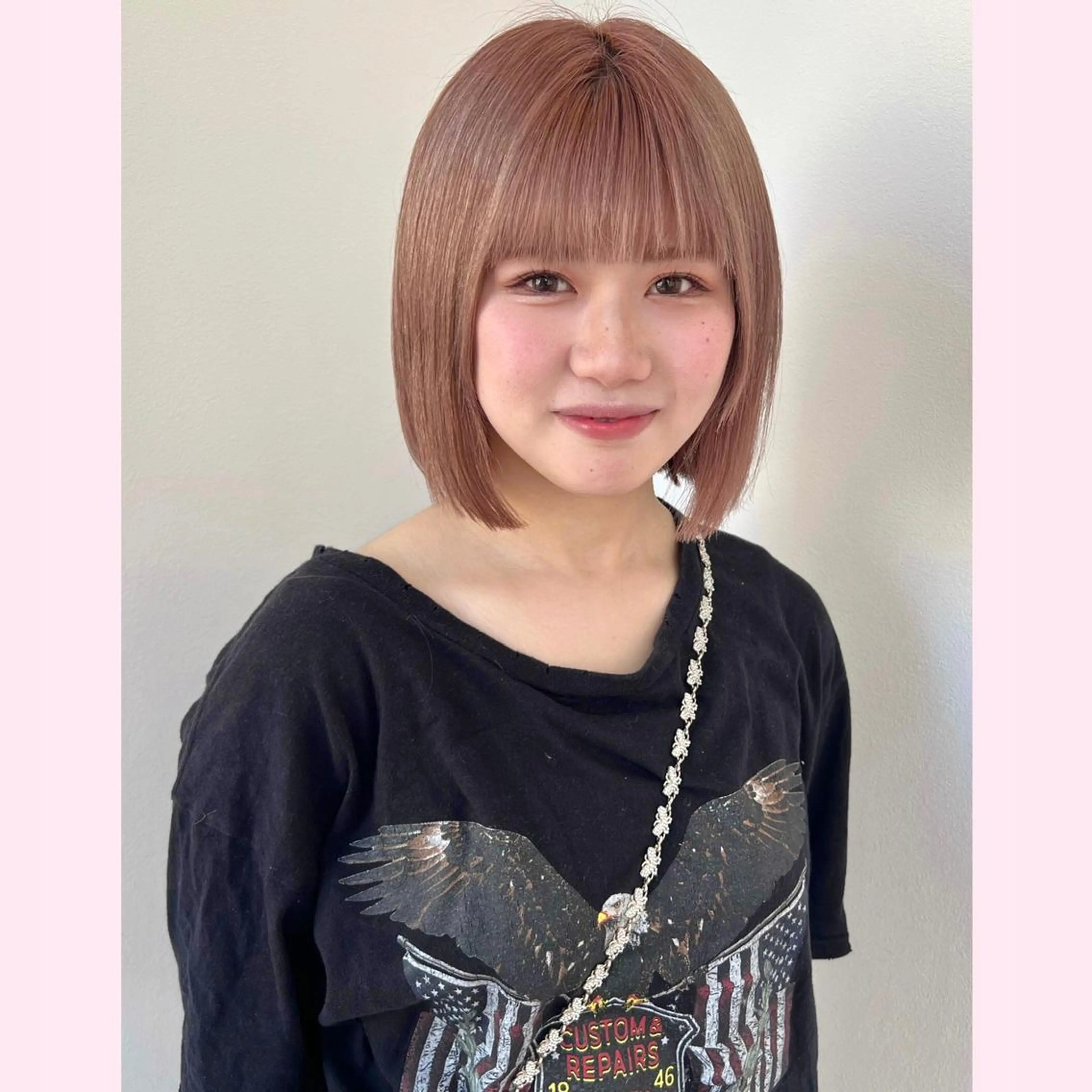 ショート ハイトーン♡ブリーチ ♡エクステ♡nanaのヘアスタイル