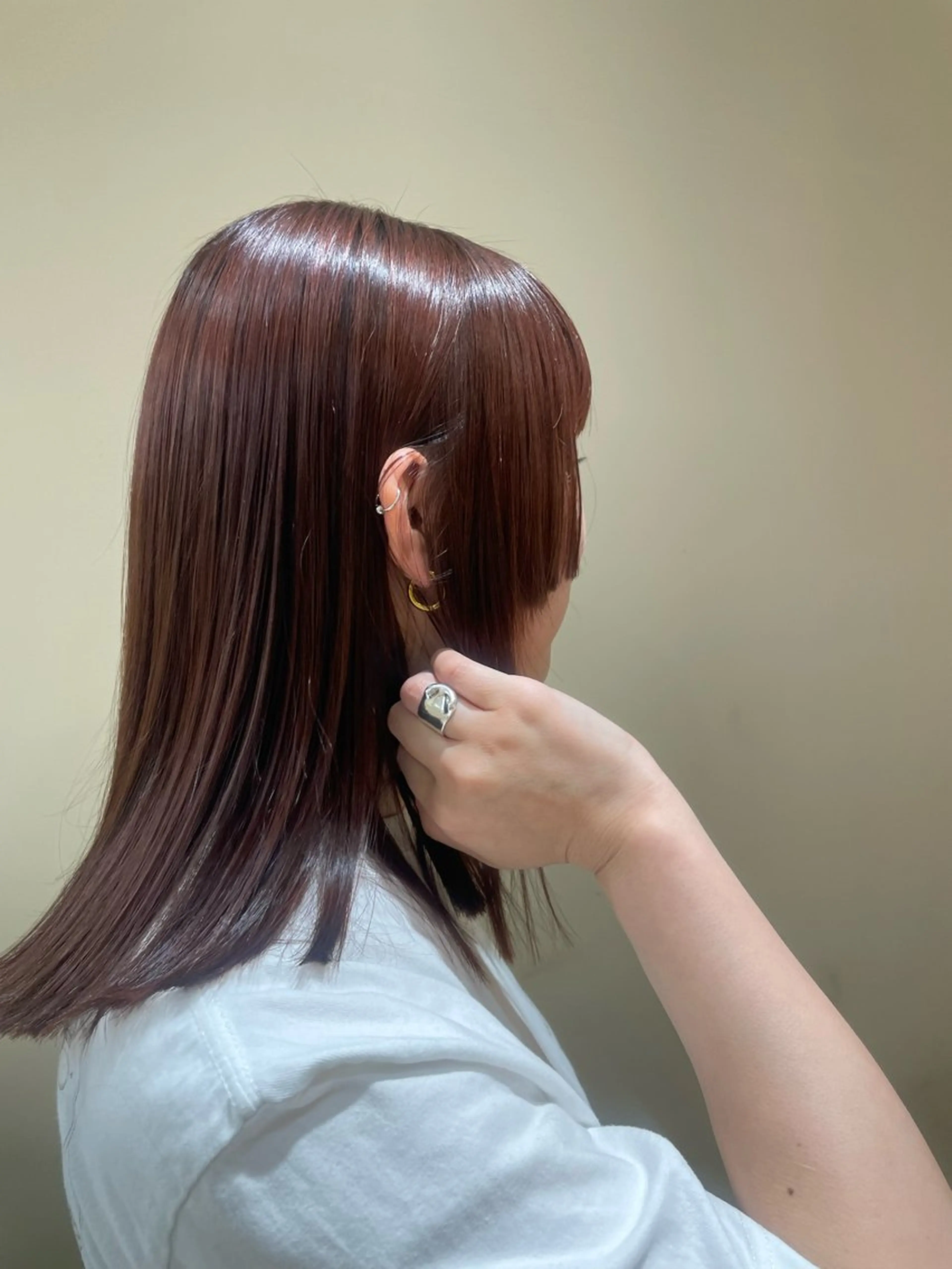 【艶カラー】ストレート履歴毛専用の写真