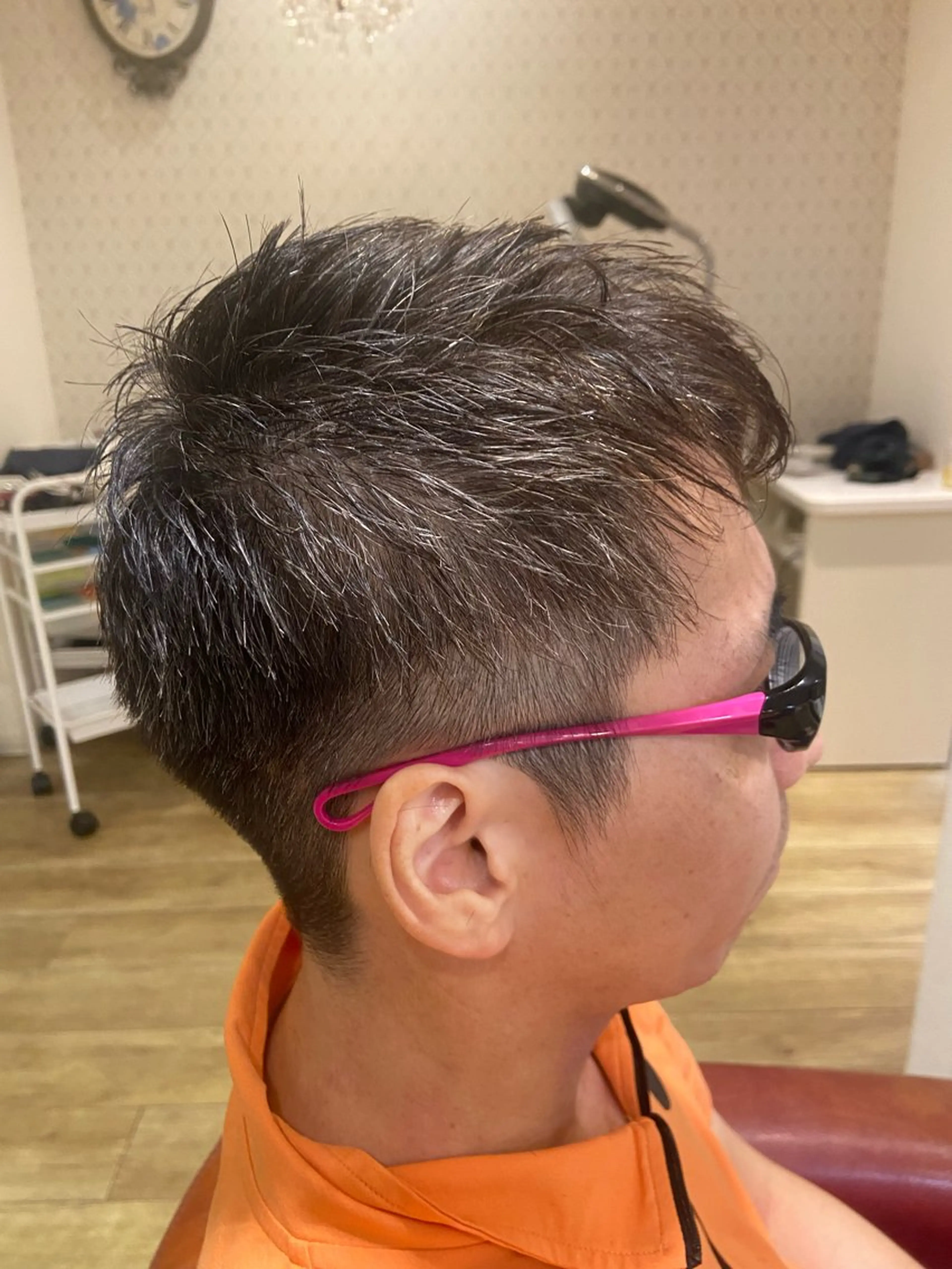 メンズ ステラ嵯峨所属・コジマ ツムギのヘアスタイル