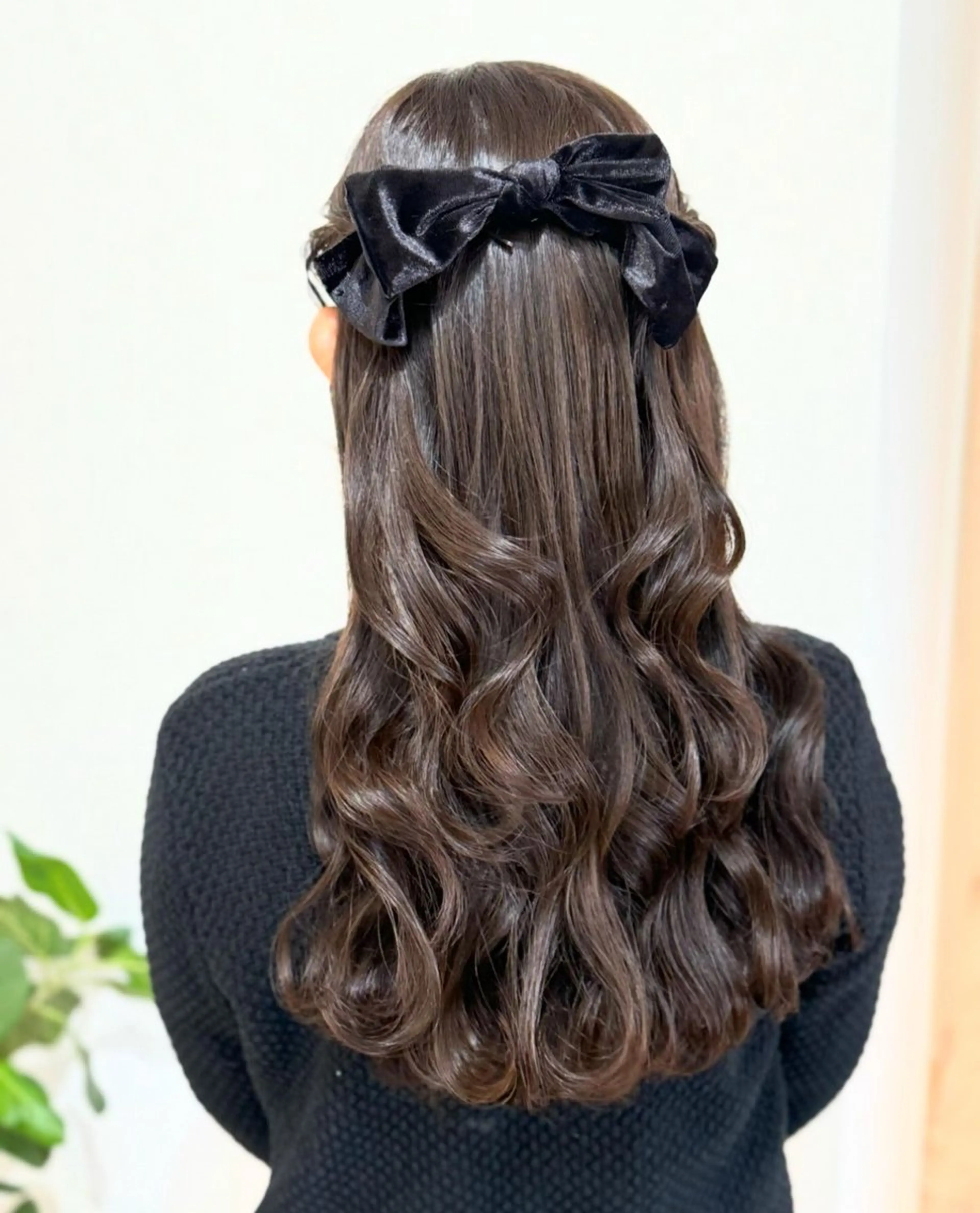 早朝6時台ヘアセットの写真