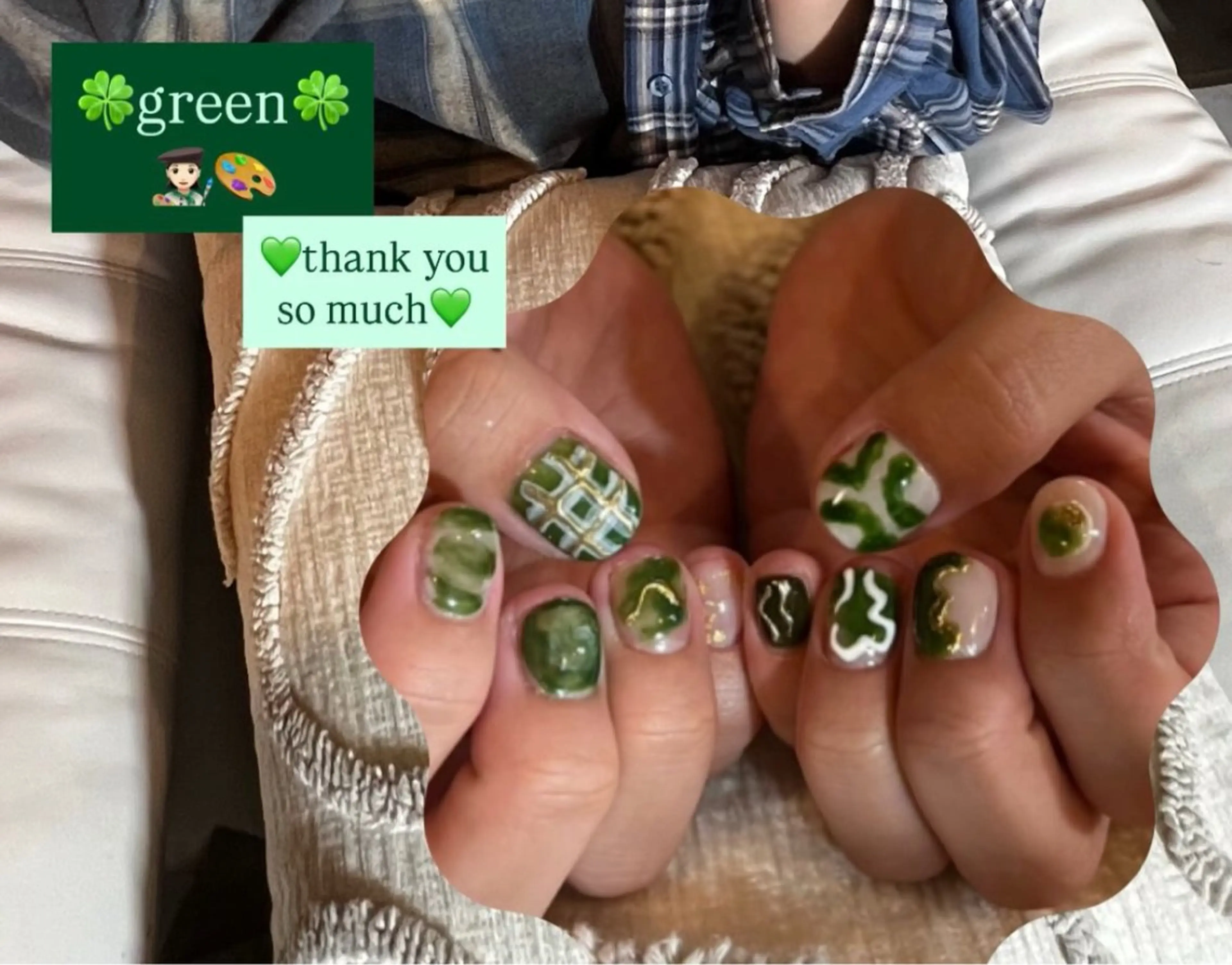 ネイル アートネイル 持ち込み ウエチ ノリカ🐸のネイルデザイン