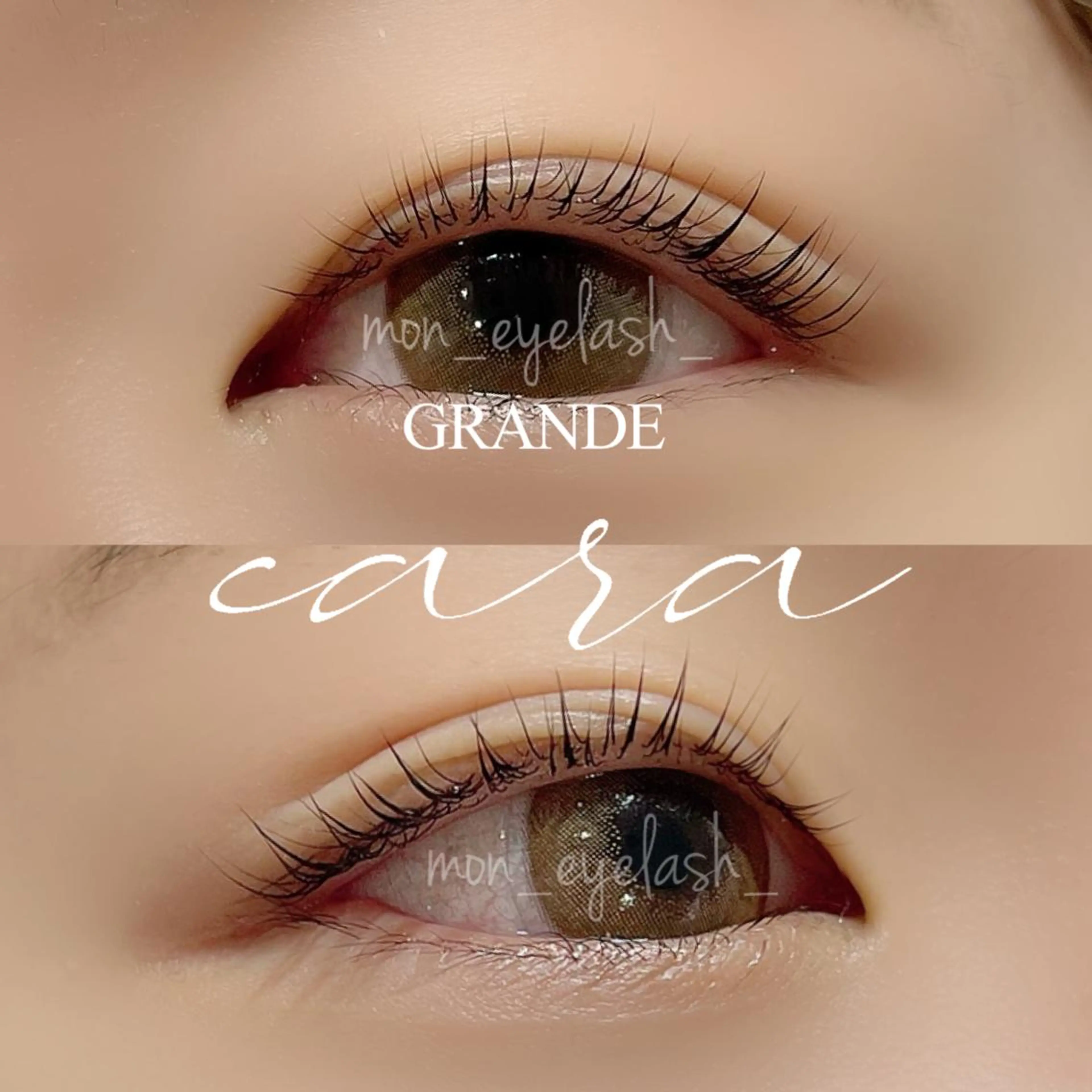 マツエク・マツパ アイブロウ パリジェンヌラッシュリフト マツパ GRANDEcara 栄 Miki🍀のマツエク・マツパデザイン