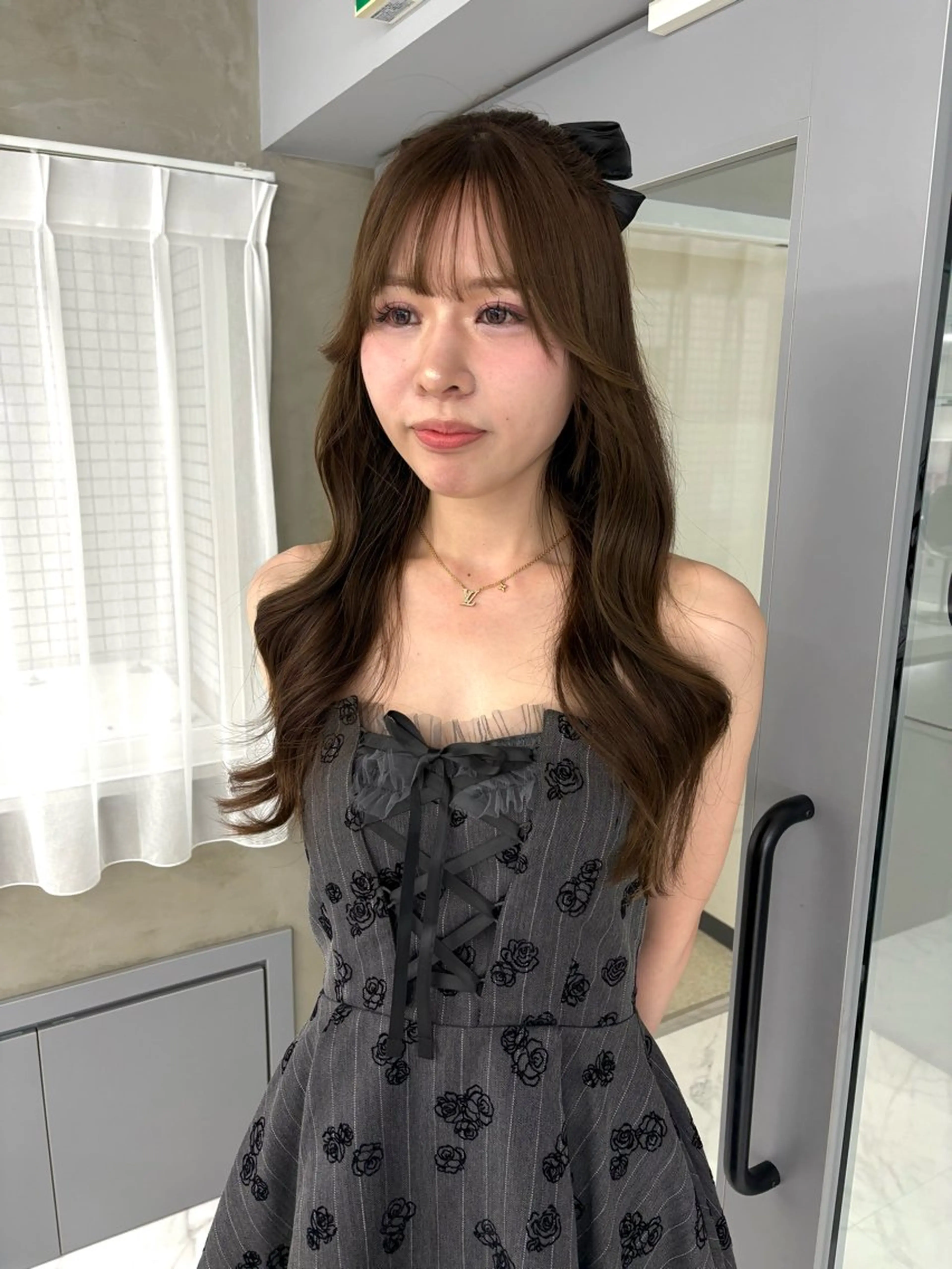 ロング ヘアセット Miyu🎀レイヤー ／透明感カラー🪽のヘアスタイル