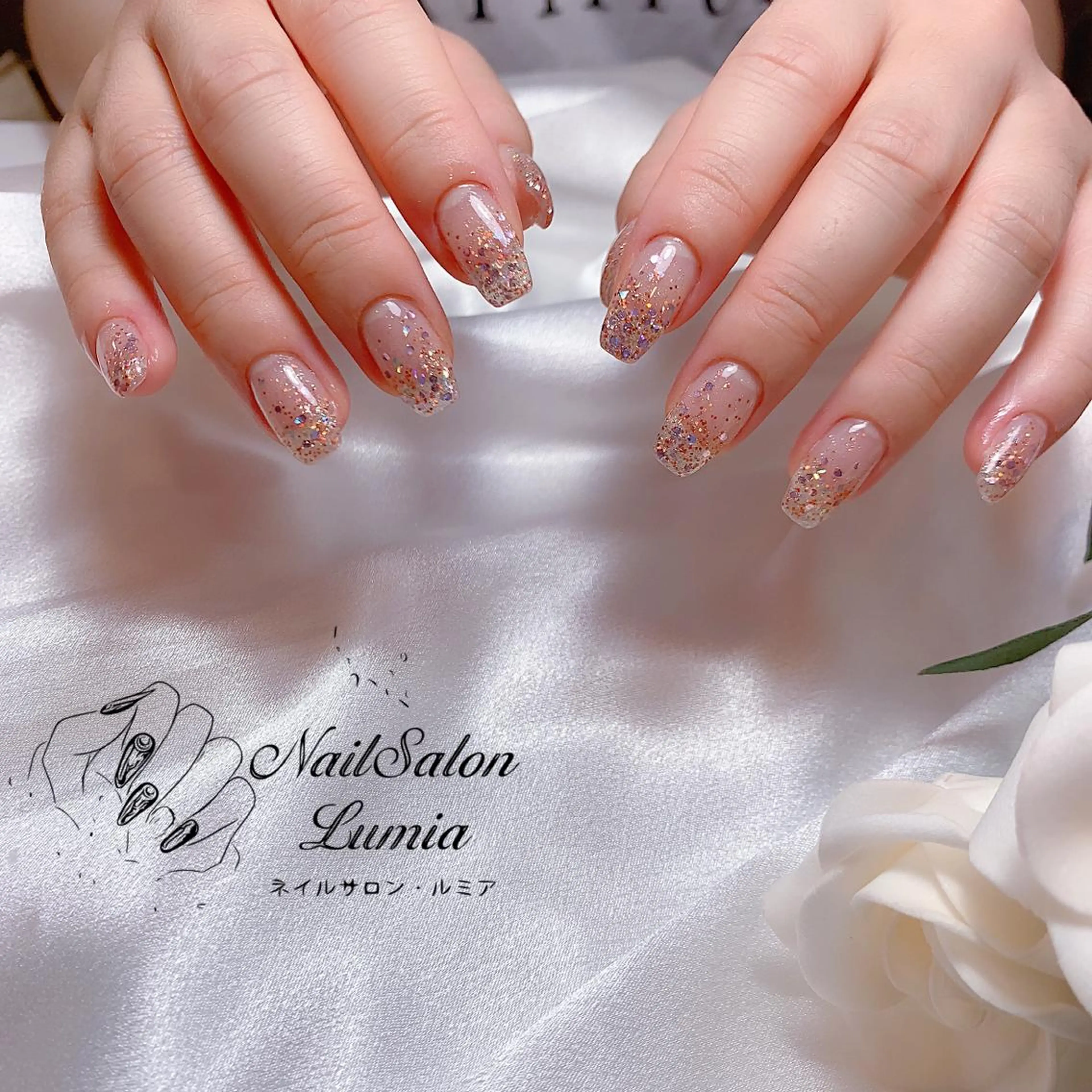 ネイル ハンドネイル ネイルサロン ルミア Lumia 店長のネイルデザイン