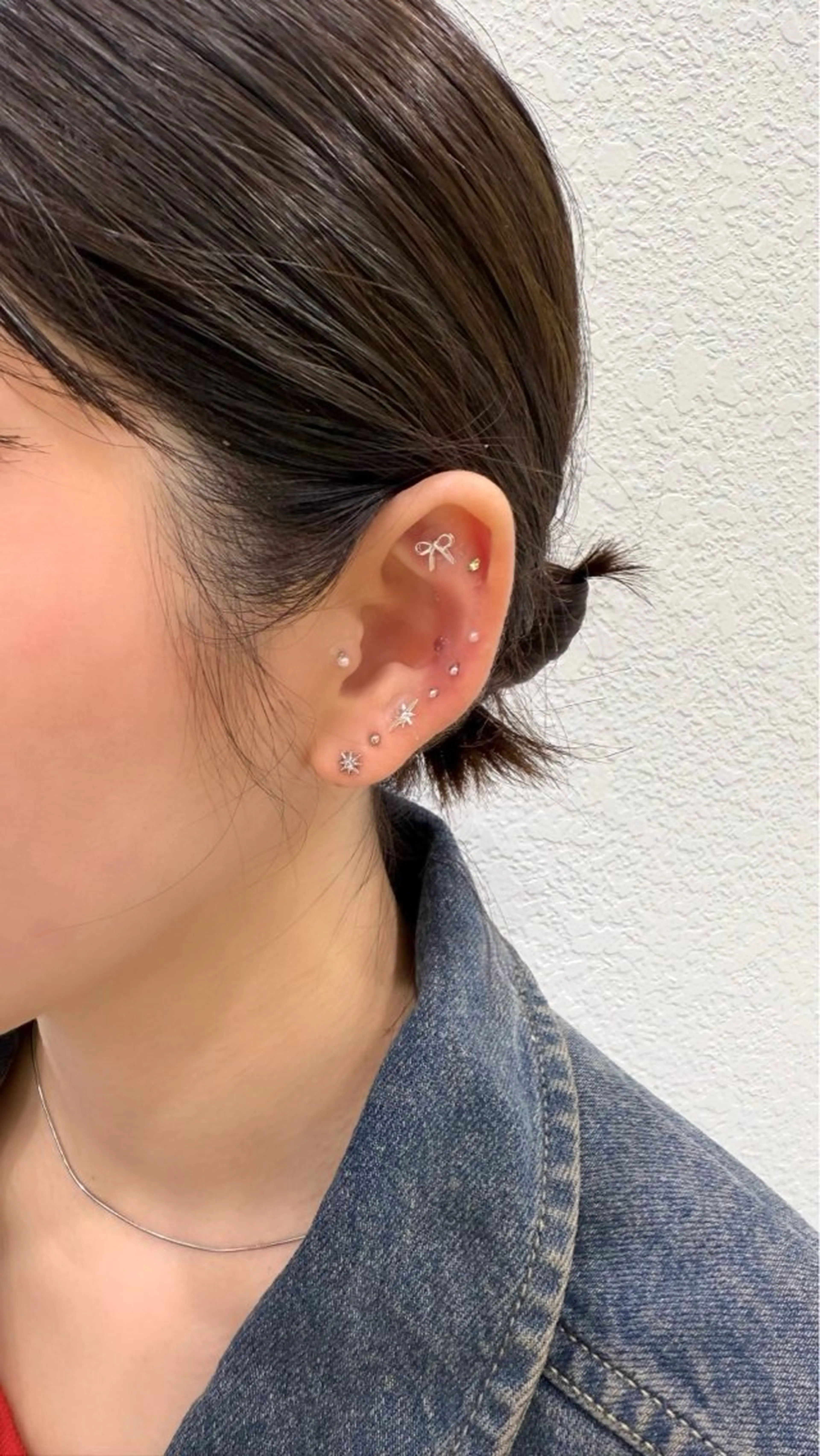 耳ツボジュエリー💎18粒の写真