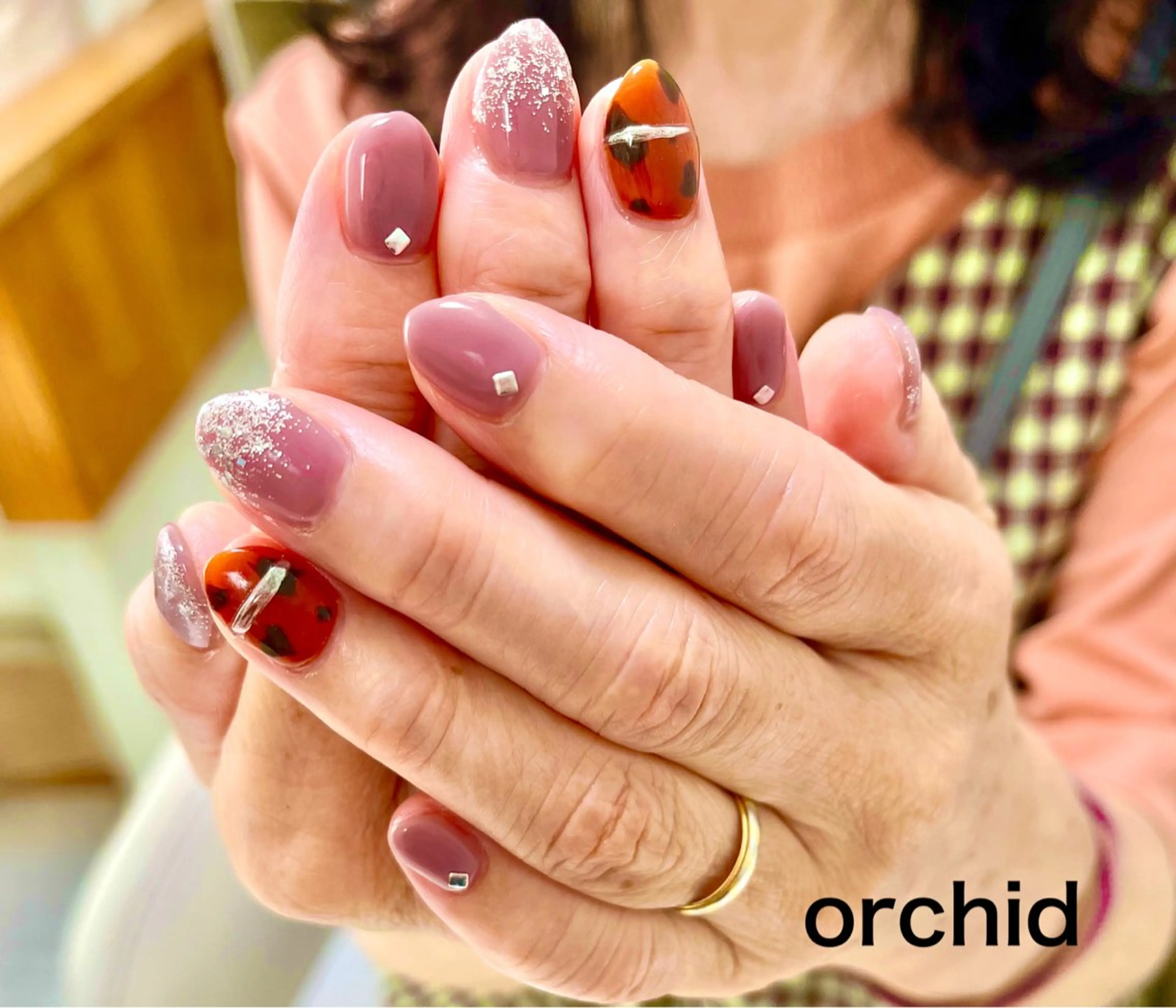 ネイル orchid ♡オーキッドのネイルデザイン