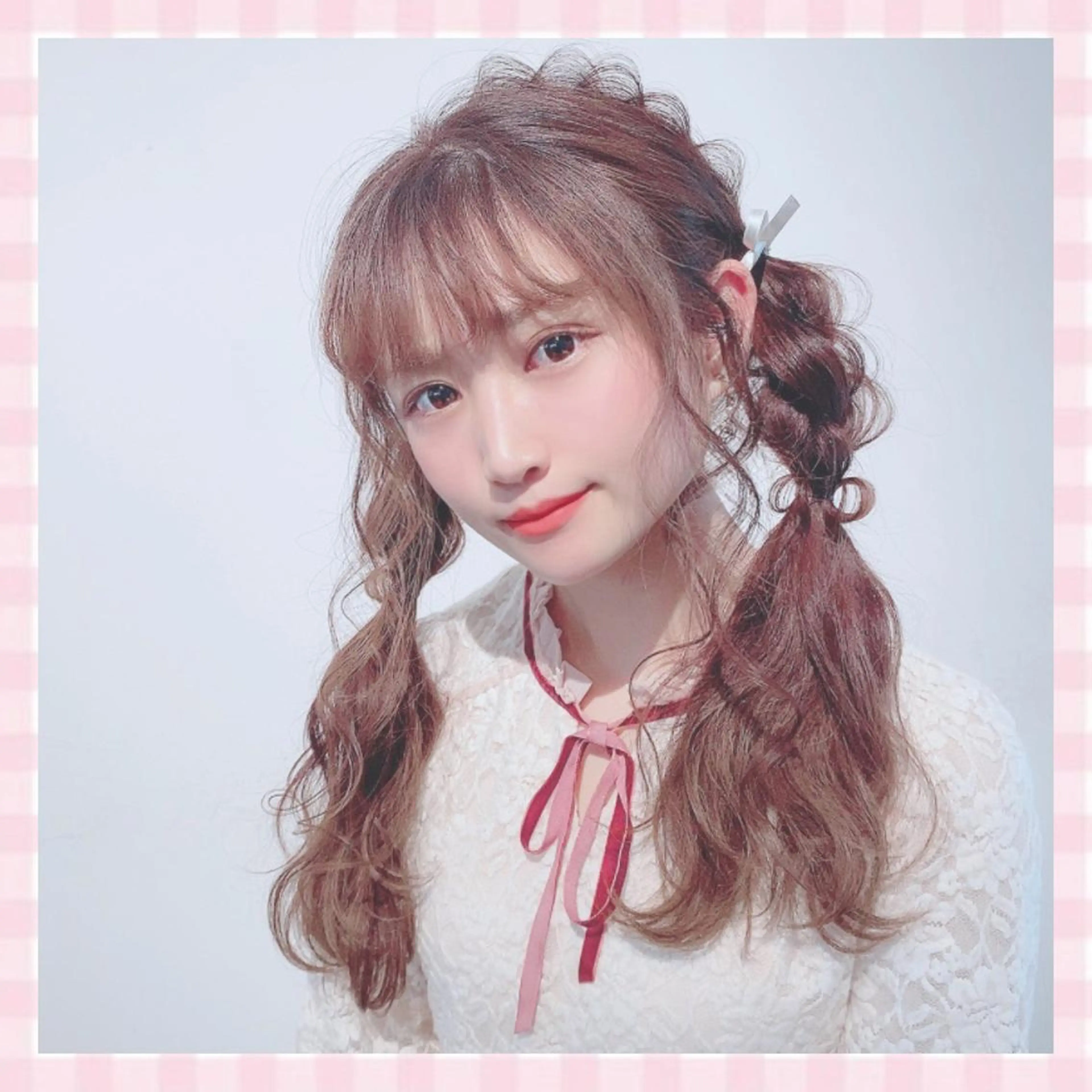 ロング ヘアアレンジ 💗ガーリーヘア🎀 saki💗のヘアスタイル