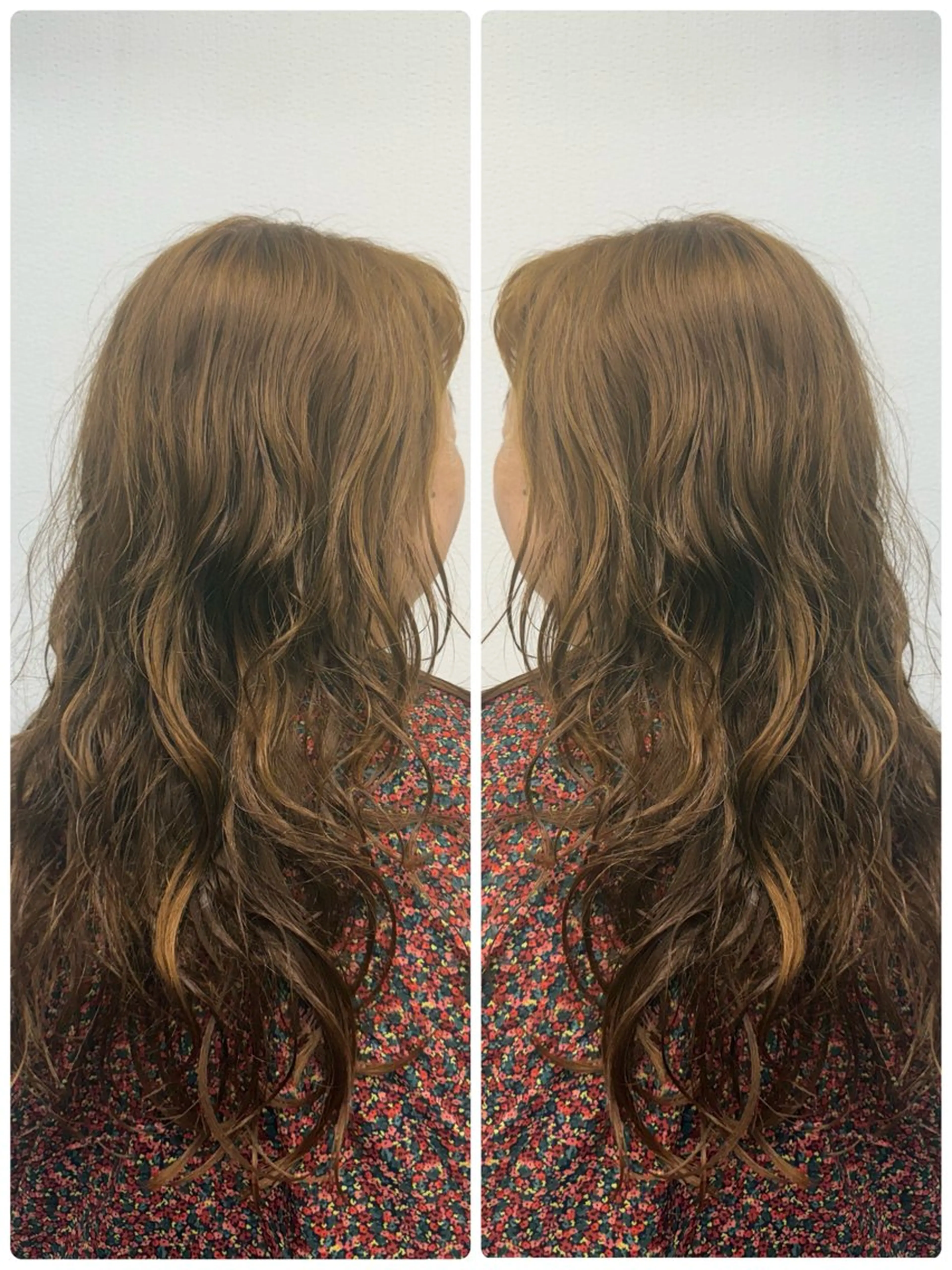 ロング カラー パーマ 艶カラー🕊️ ✴︎Yukari✴︎のヘアスタイル