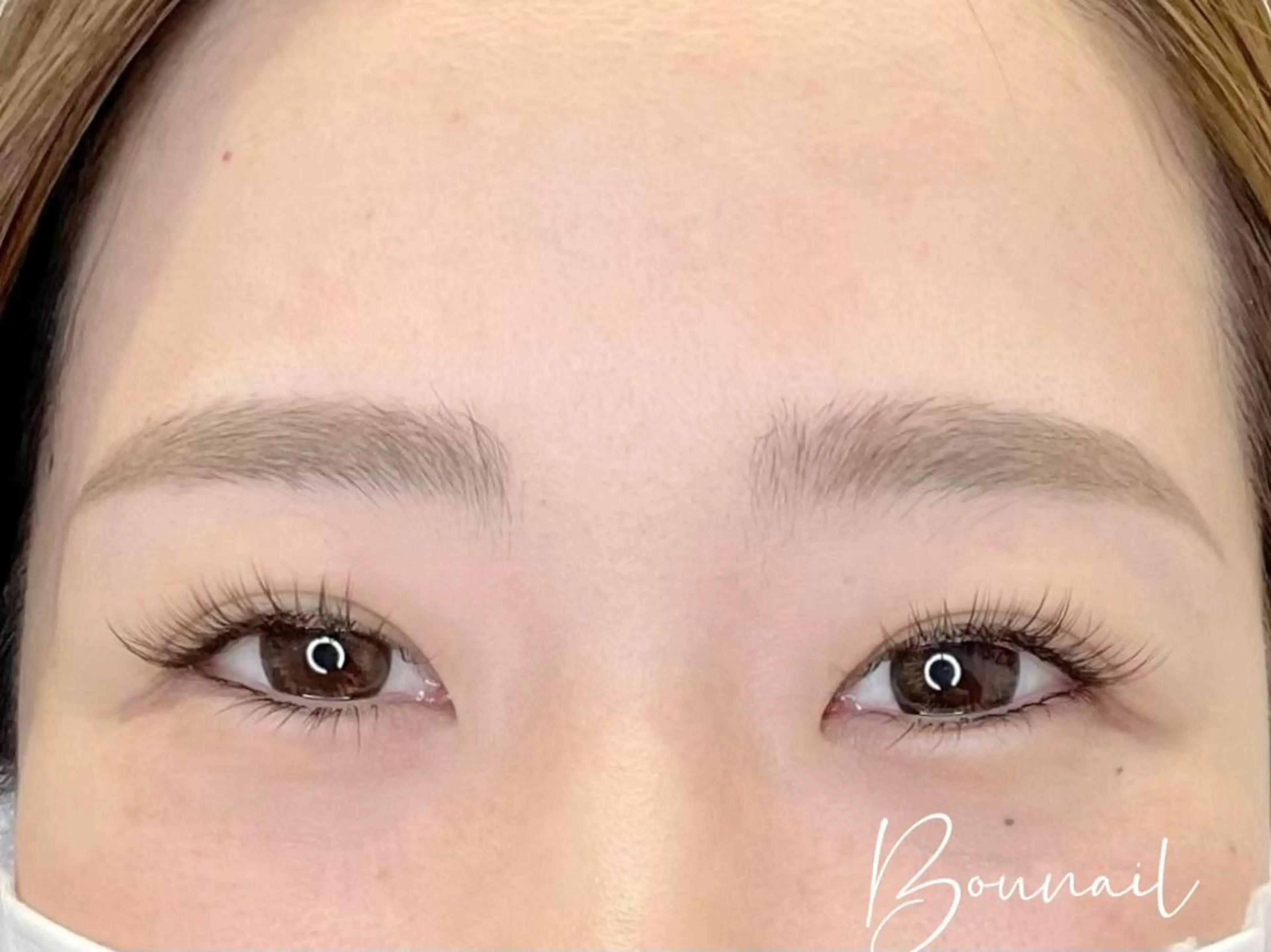 マツエク・マツパ フラットラッシュ Millieye大崎 講師のマツエク・マツパデザイン