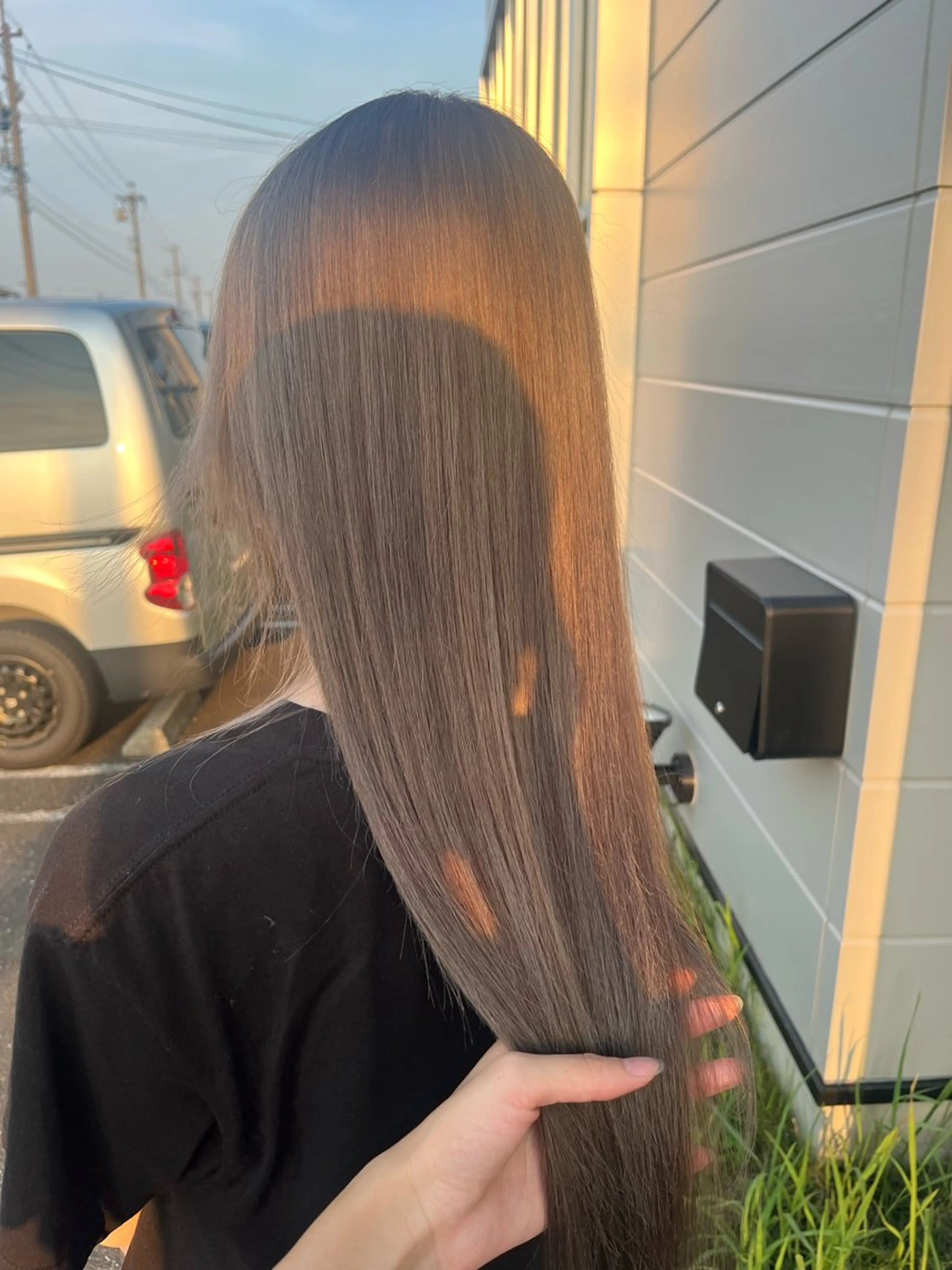 ロング カット ヘアカラー トリートメント LUXIEL所属・LUXIEL みづきのヘアスタイル