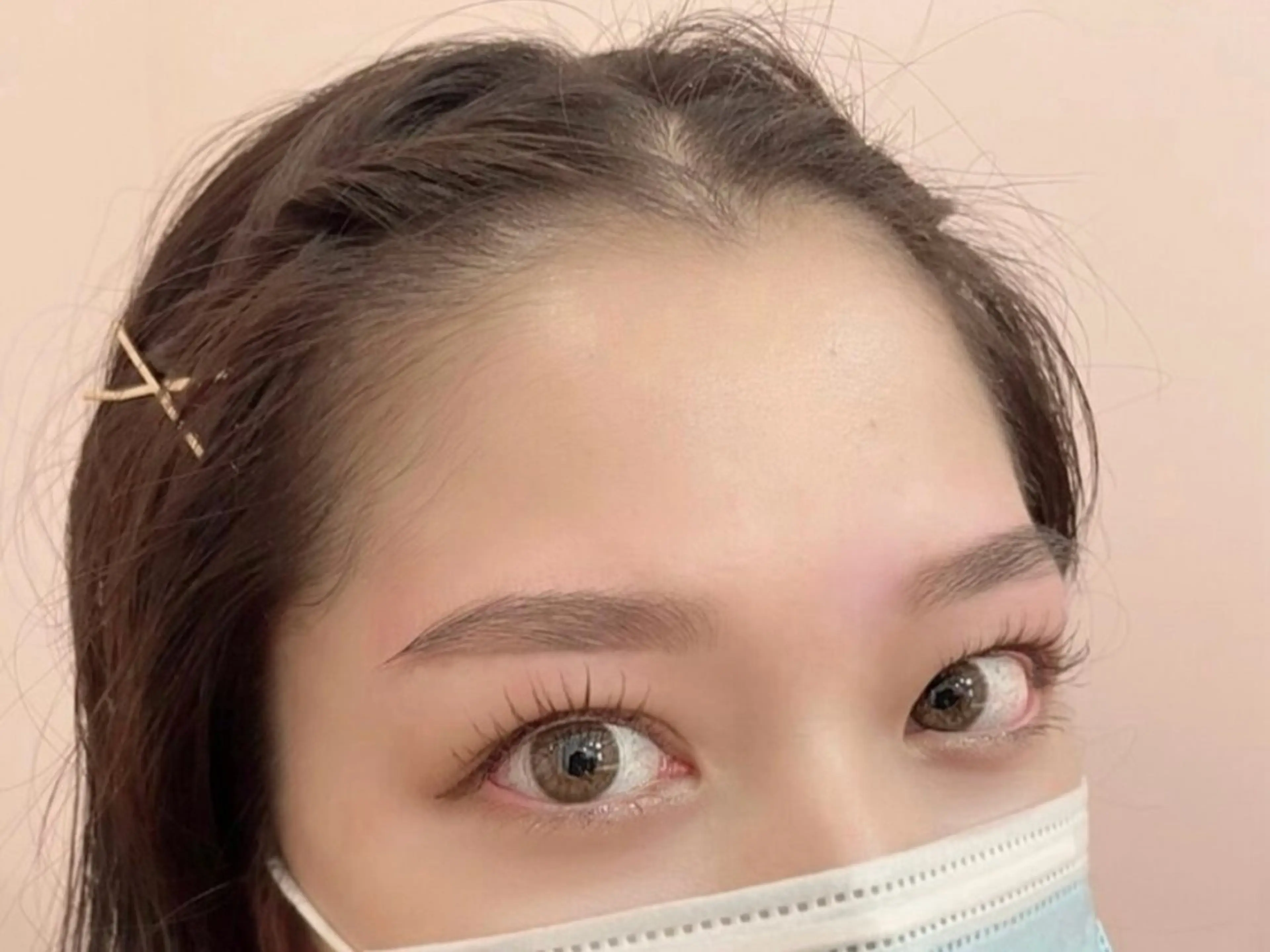 人気No.2✨まつげパーマ(トリートメント付)+アイブロウスタイリング(間引き・メイク込)の写真