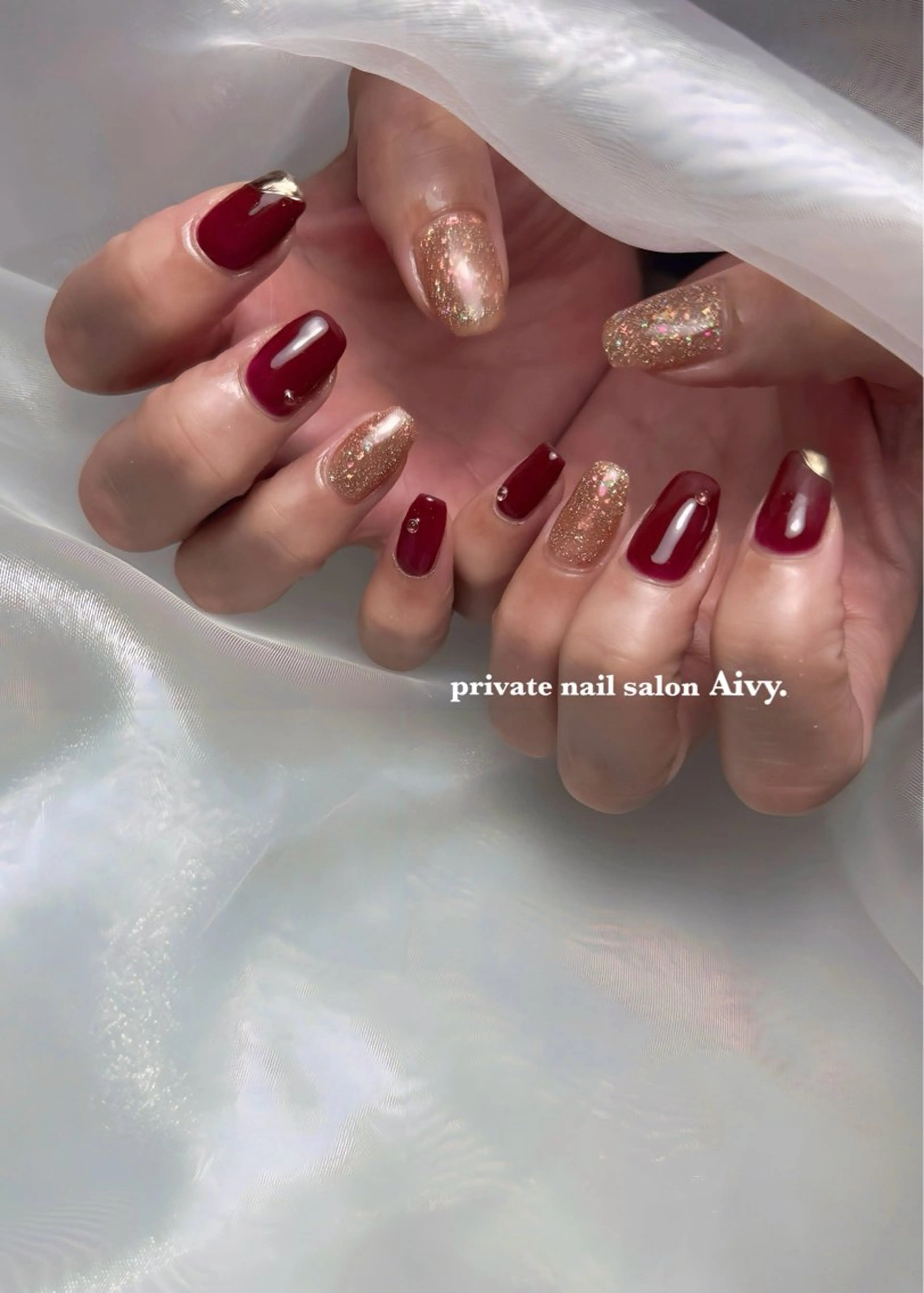 カラー ニュアンス🌿‬ Aivy./アイビーのネイルデザイン