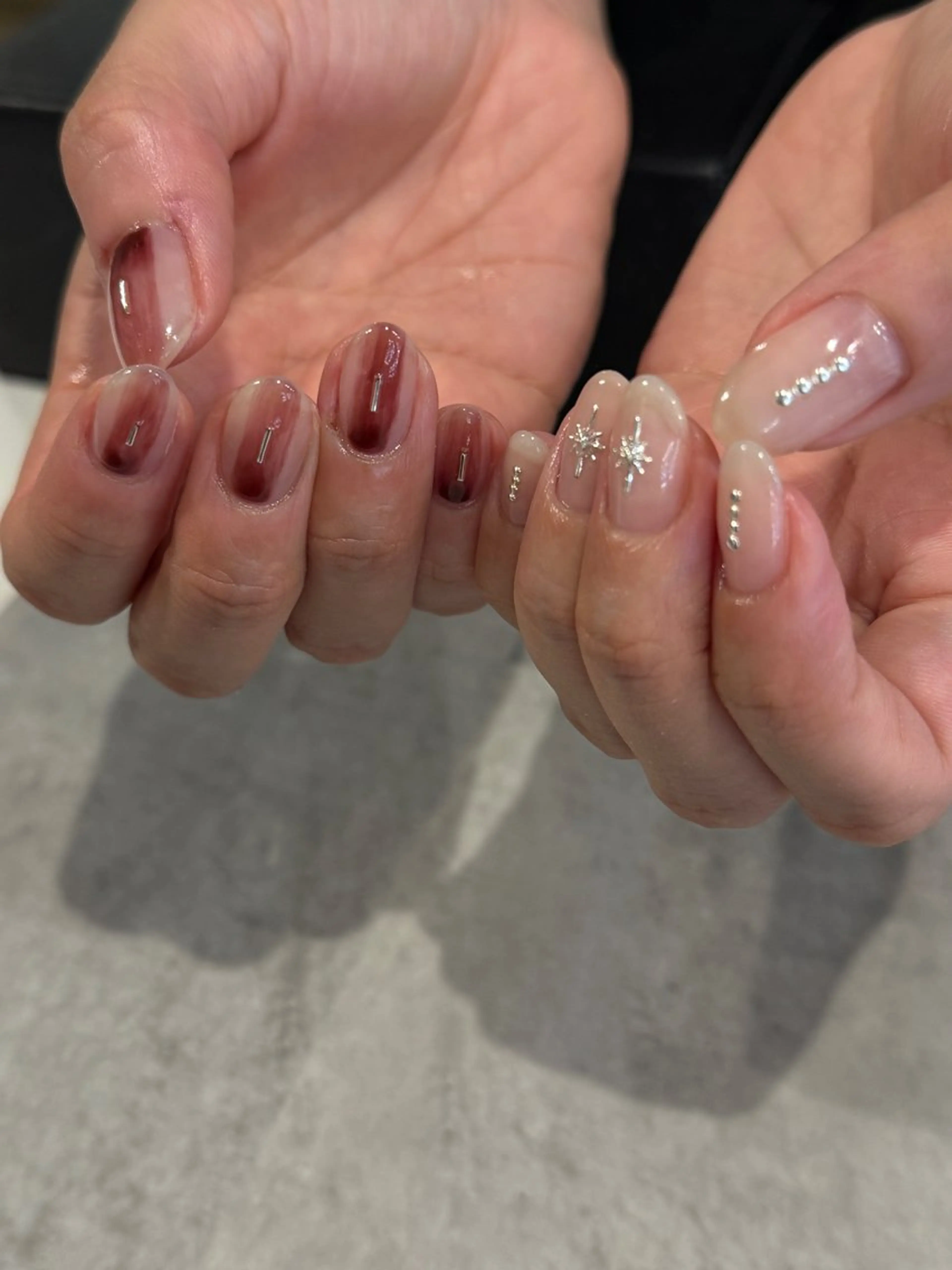 〔 新規オフ無料/フィルイン 〕ハンド オフ込持ち込みデザイン🫧 ¥7,810の写真