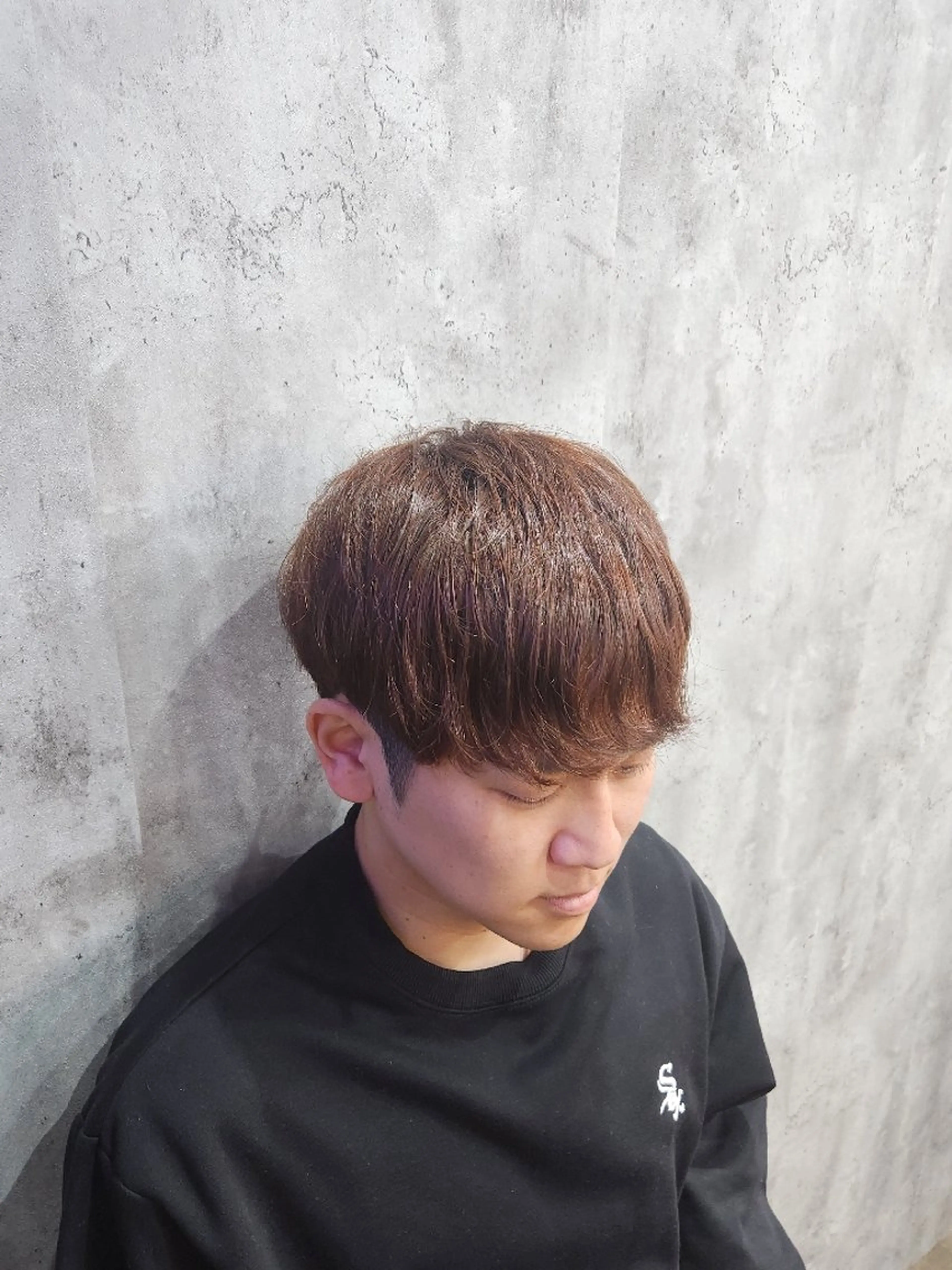 カラー 🫟フェザーパーマ 職人🛠️🫟✂藤原のヘアスタイル